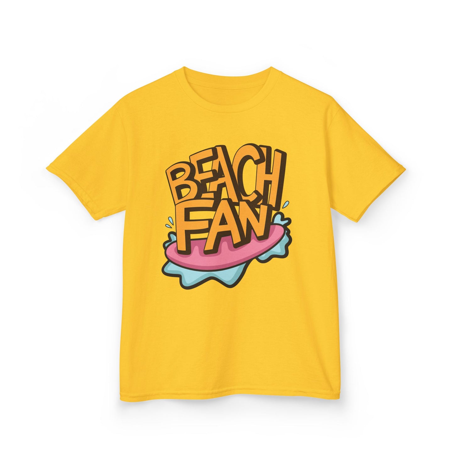 BEACH FAN TYPOGRAPHY