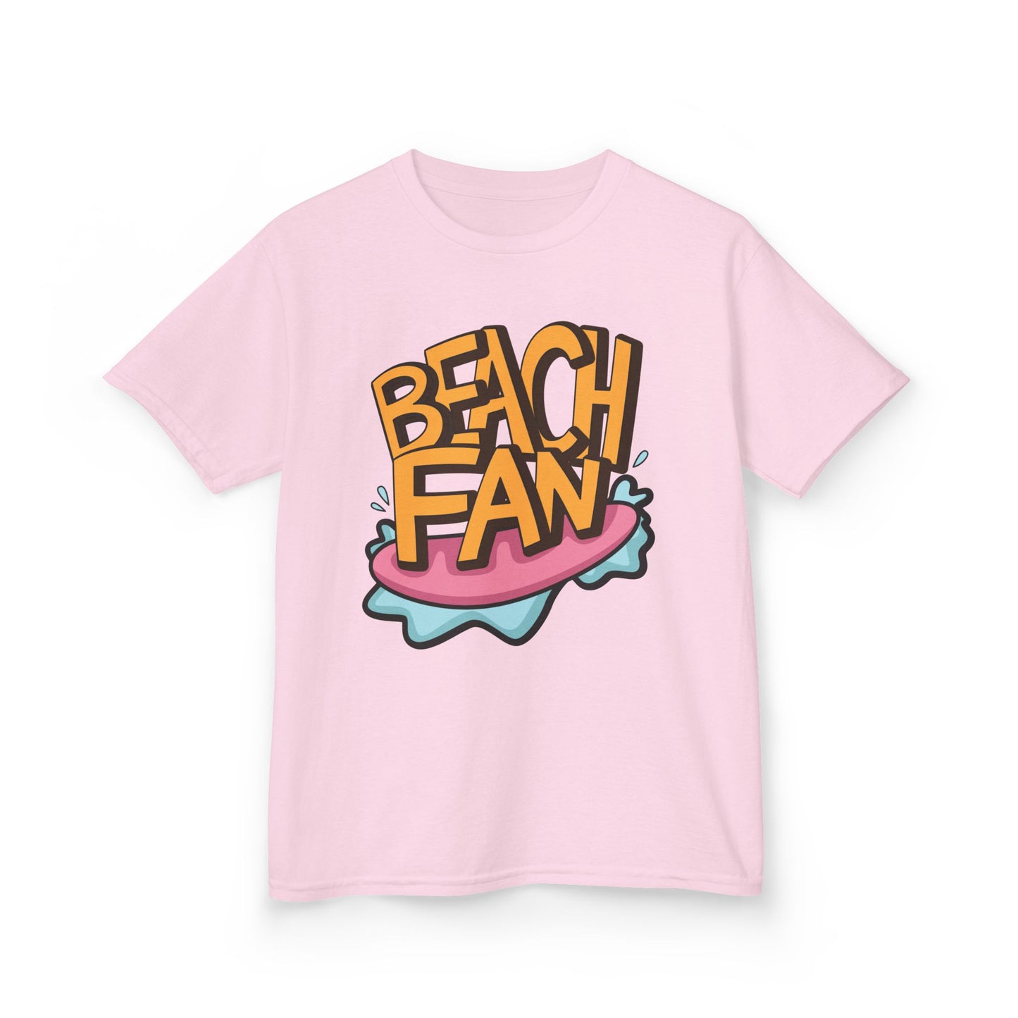 BEACH FAN TYPOGRAPHY