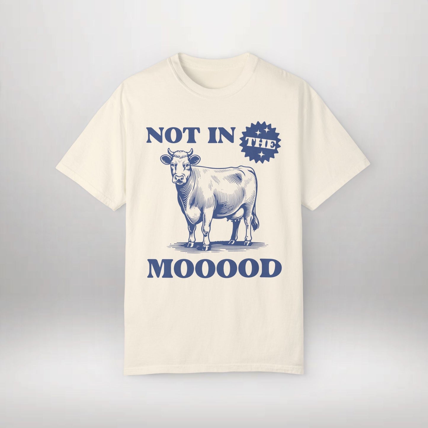 Funny Cow T-Shirt - Comfort Colors Farm Animal Shirt