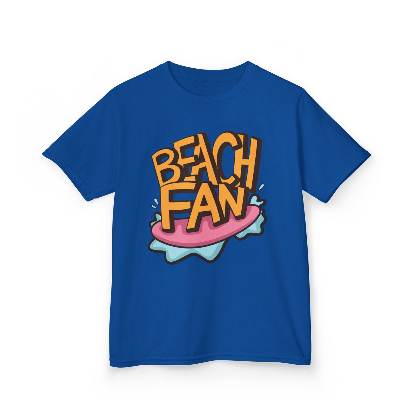 BEACH FAN TYPOGRAPHY