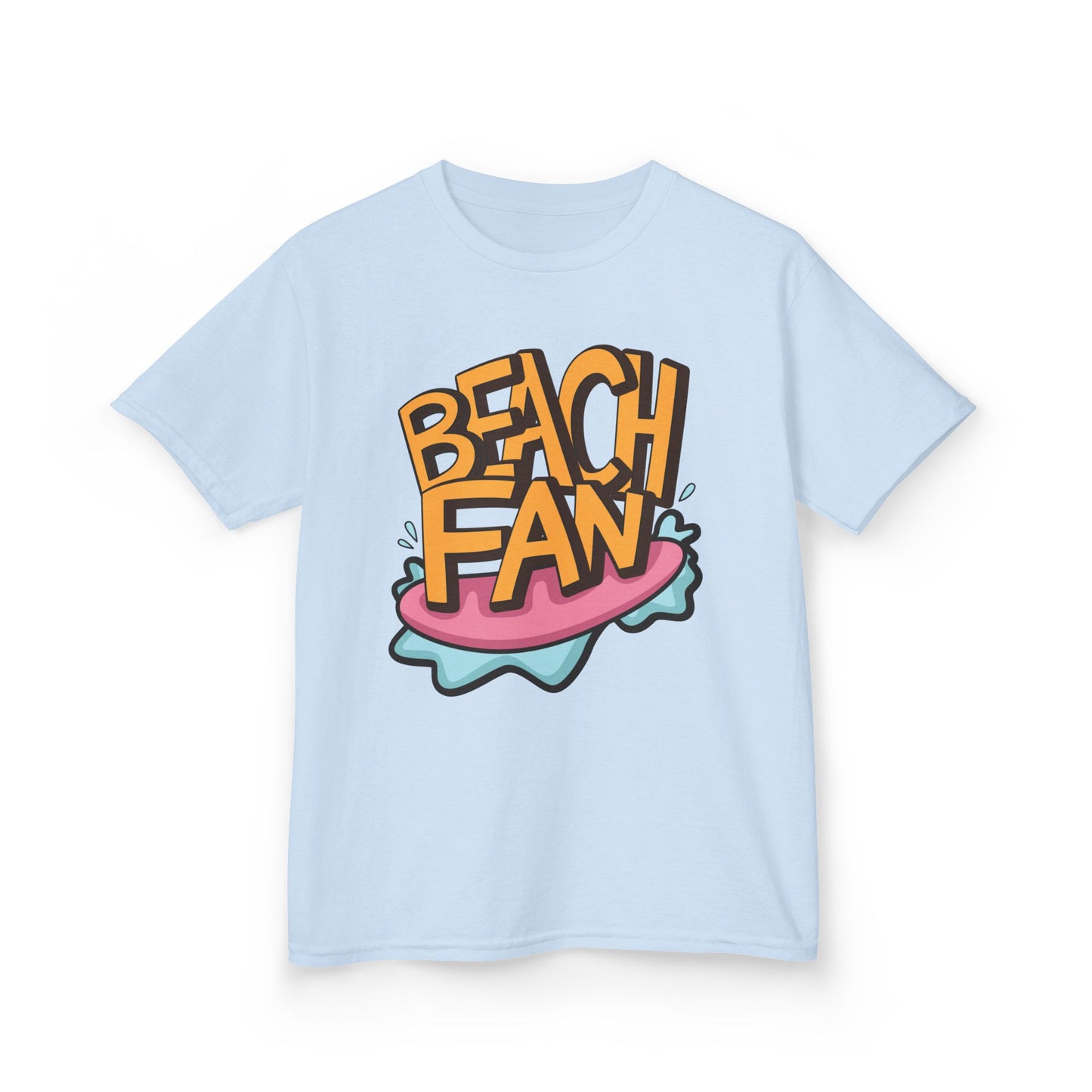 BEACH FAN TYPOGRAPHY