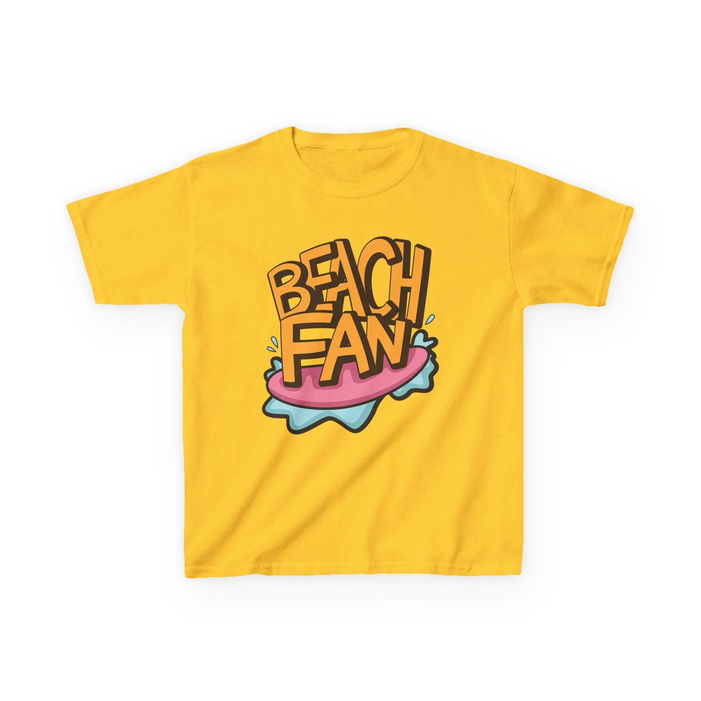 BEACH FAN TYPOGRAPHY