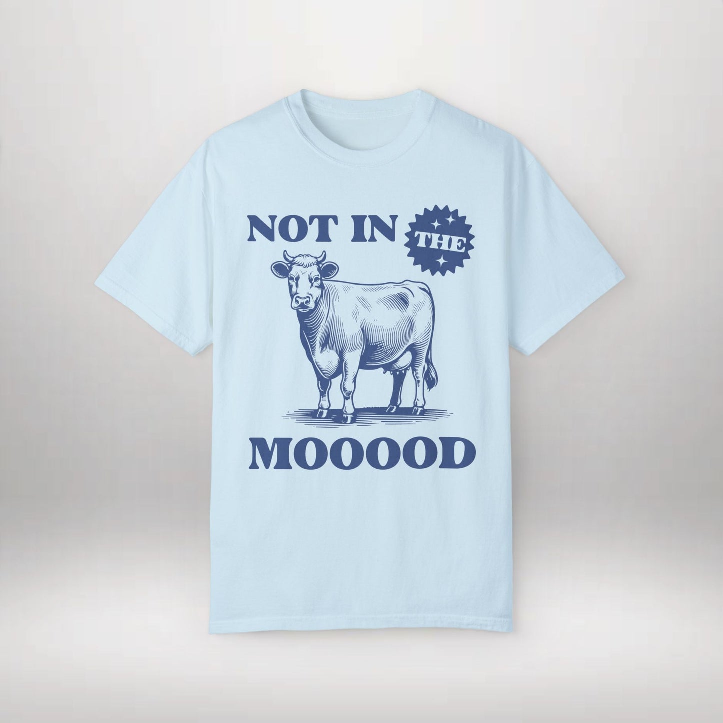 Funny Cow T-Shirt - Comfort Colors Farm Animal Shirt