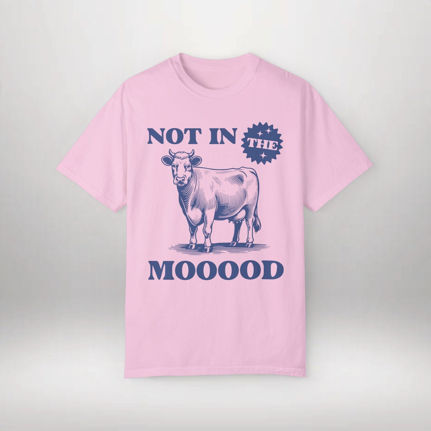 Funny Cow T-Shirt - Comfort Colors Farm Animal Shirt