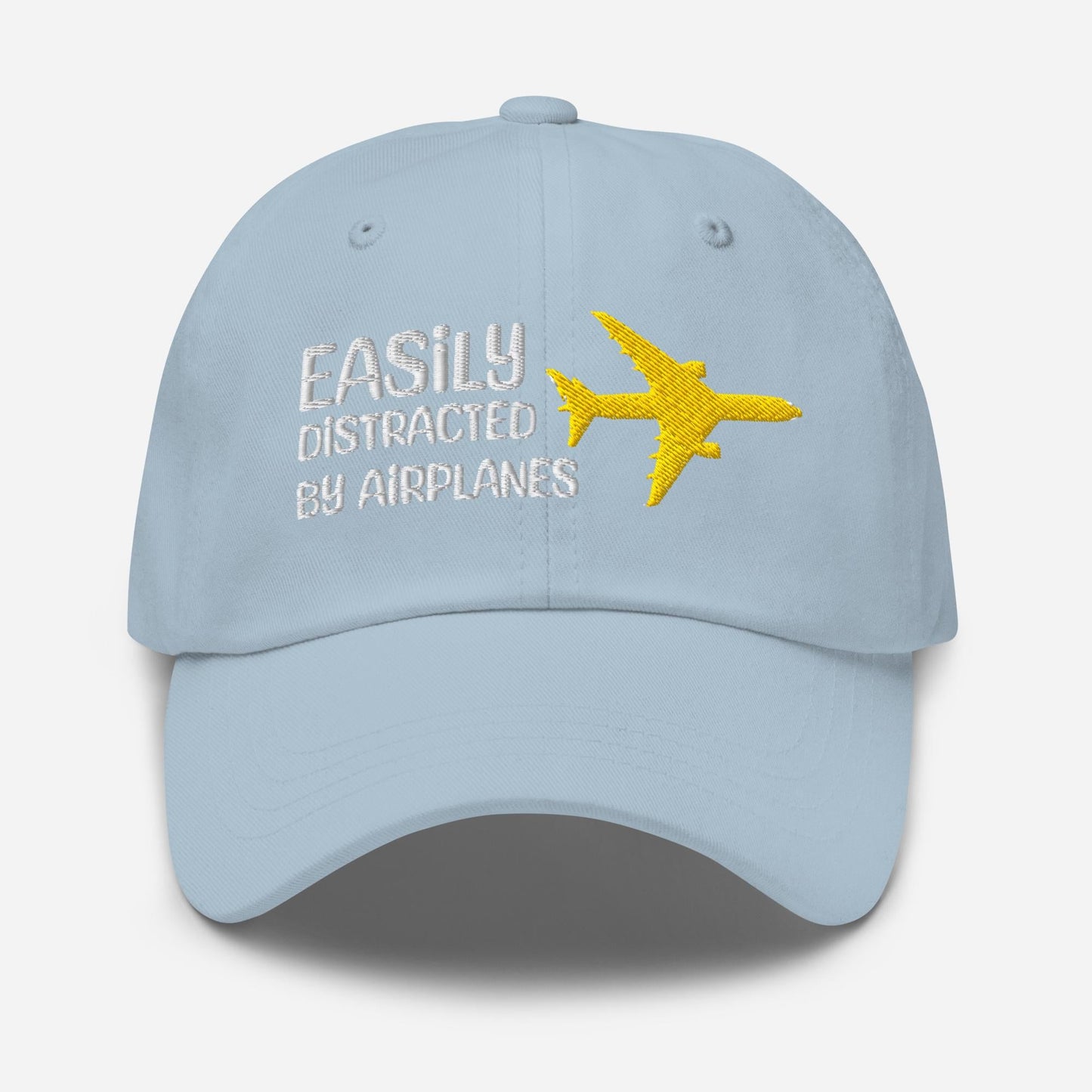 Embroidered Aviation Hat - Adjustable Pilot Gift for Plane Lovers