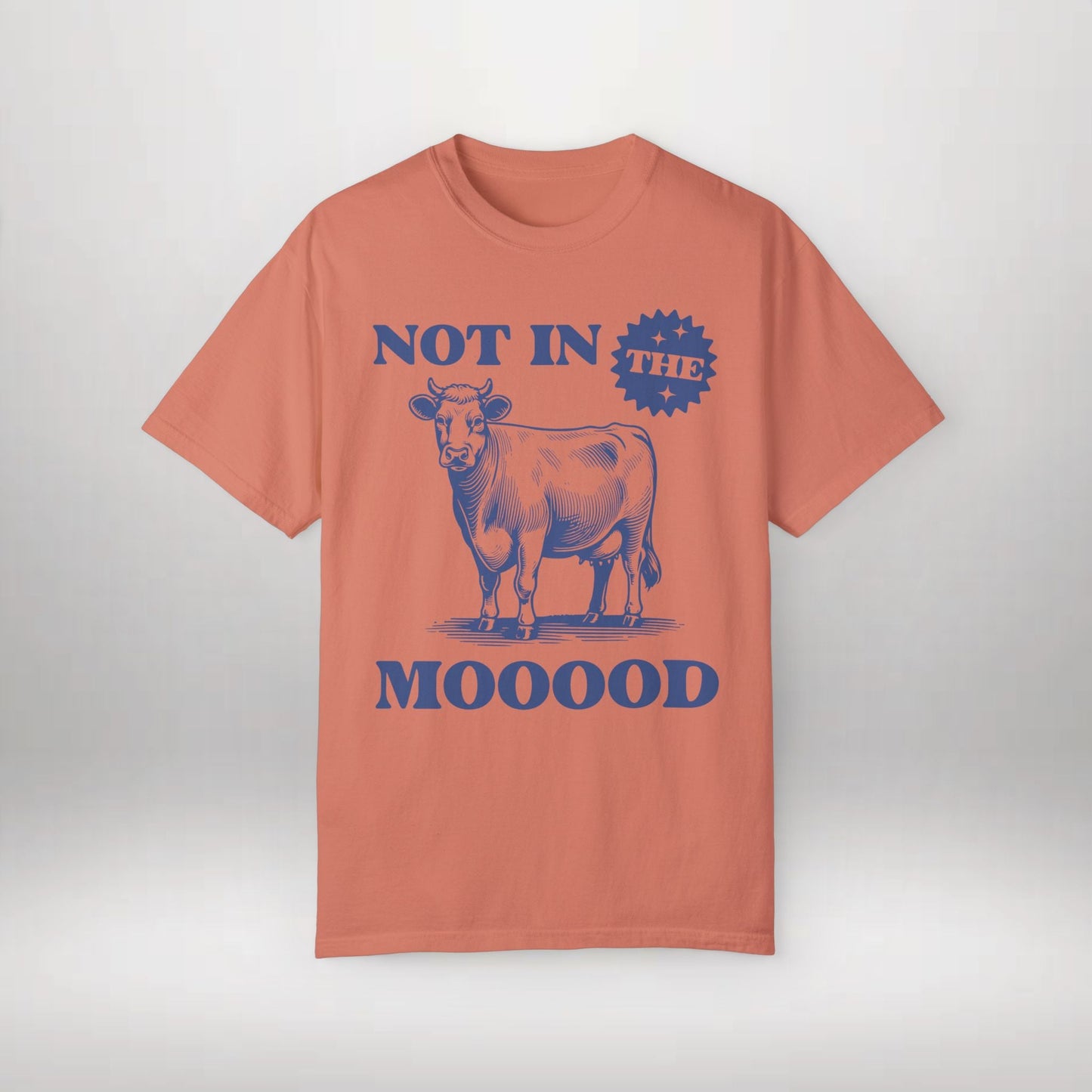 Funny Cow T-Shirt - Comfort Colors Farm Animal Shirt