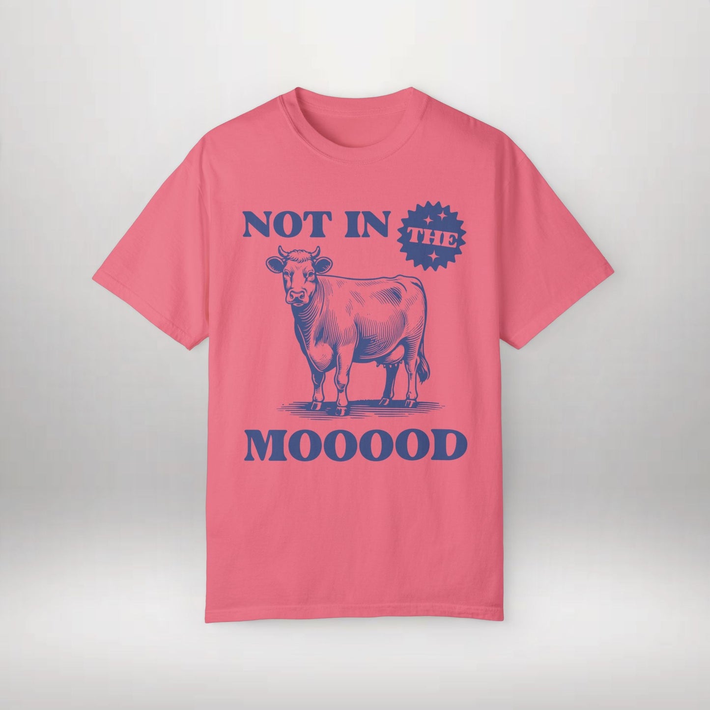 Funny Cow T-Shirt - Comfort Colors Farm Animal Shirt