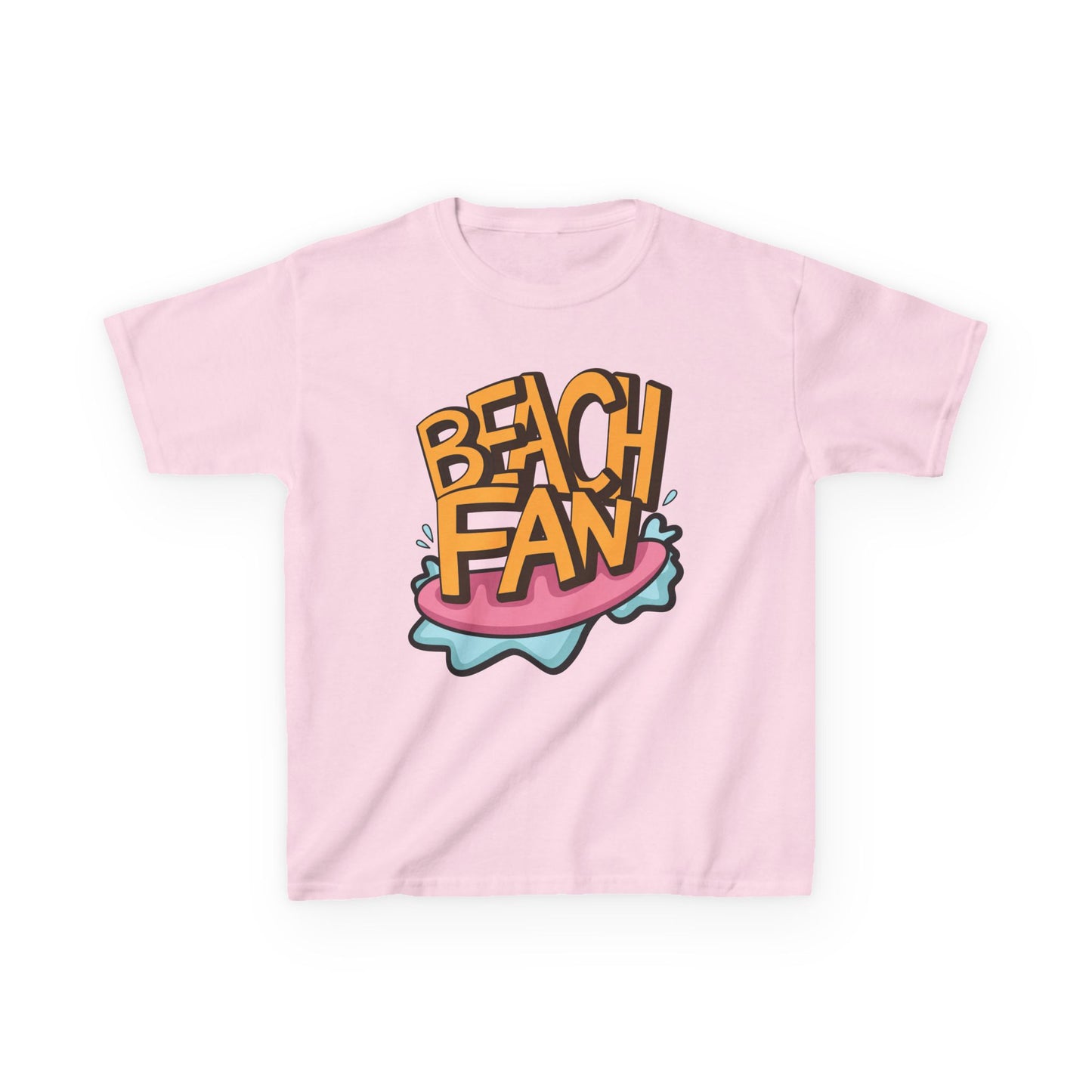 BEACH FAN TYPOGRAPHY