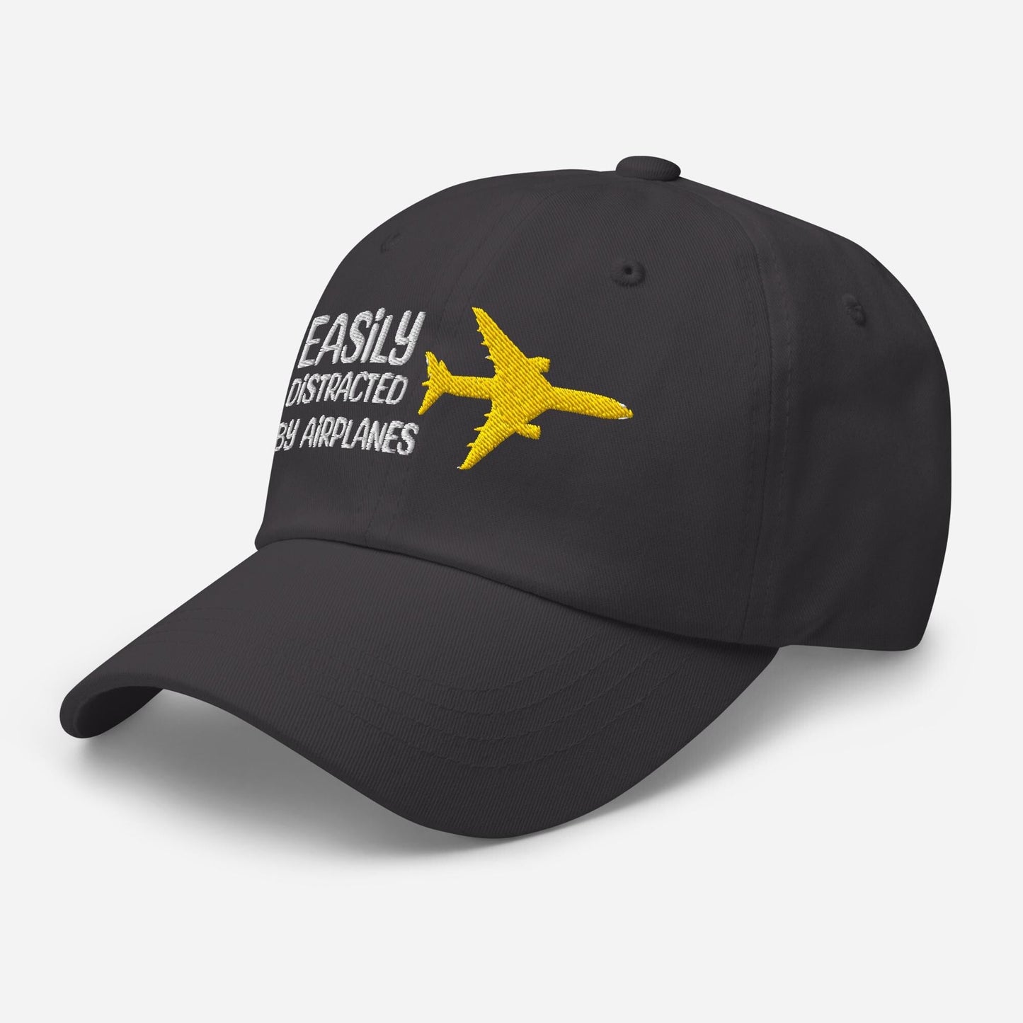 Embroidered Aviation Hat - Adjustable Pilot Gift for Plane Lovers