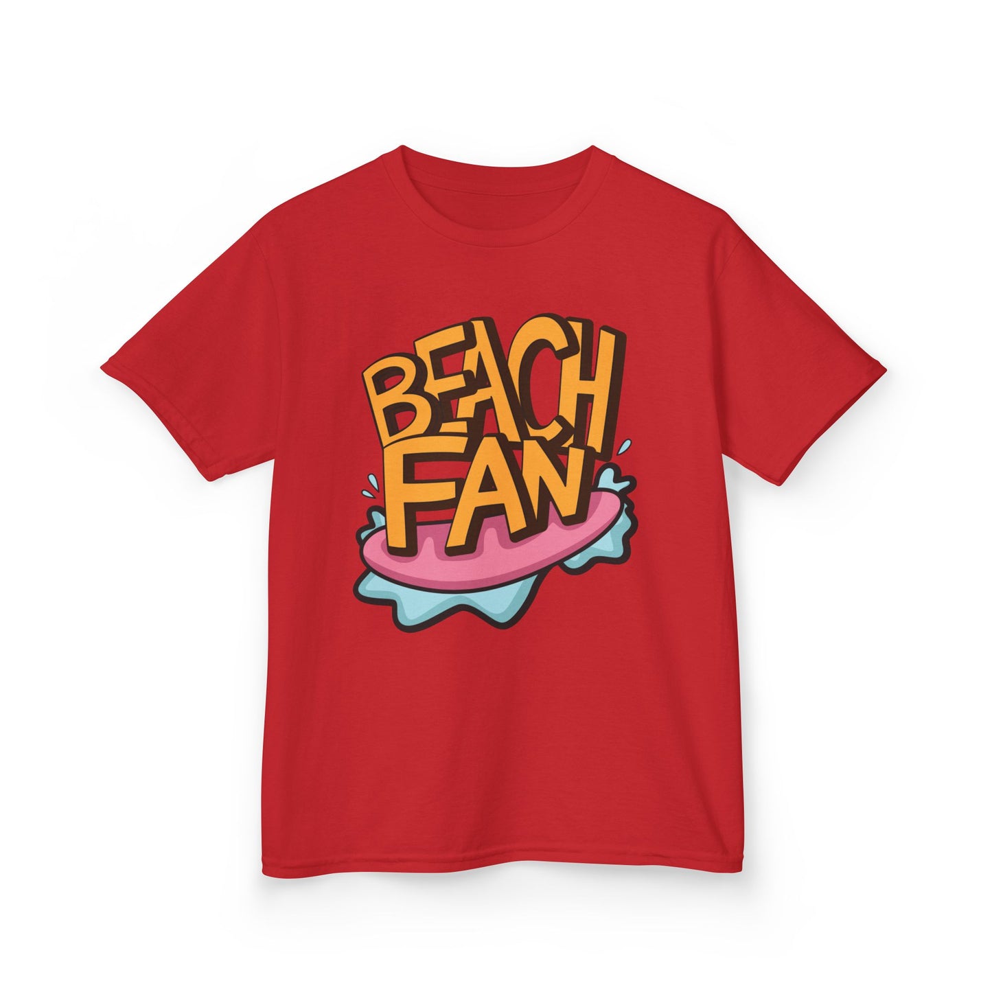 BEACH FAN TYPOGRAPHY