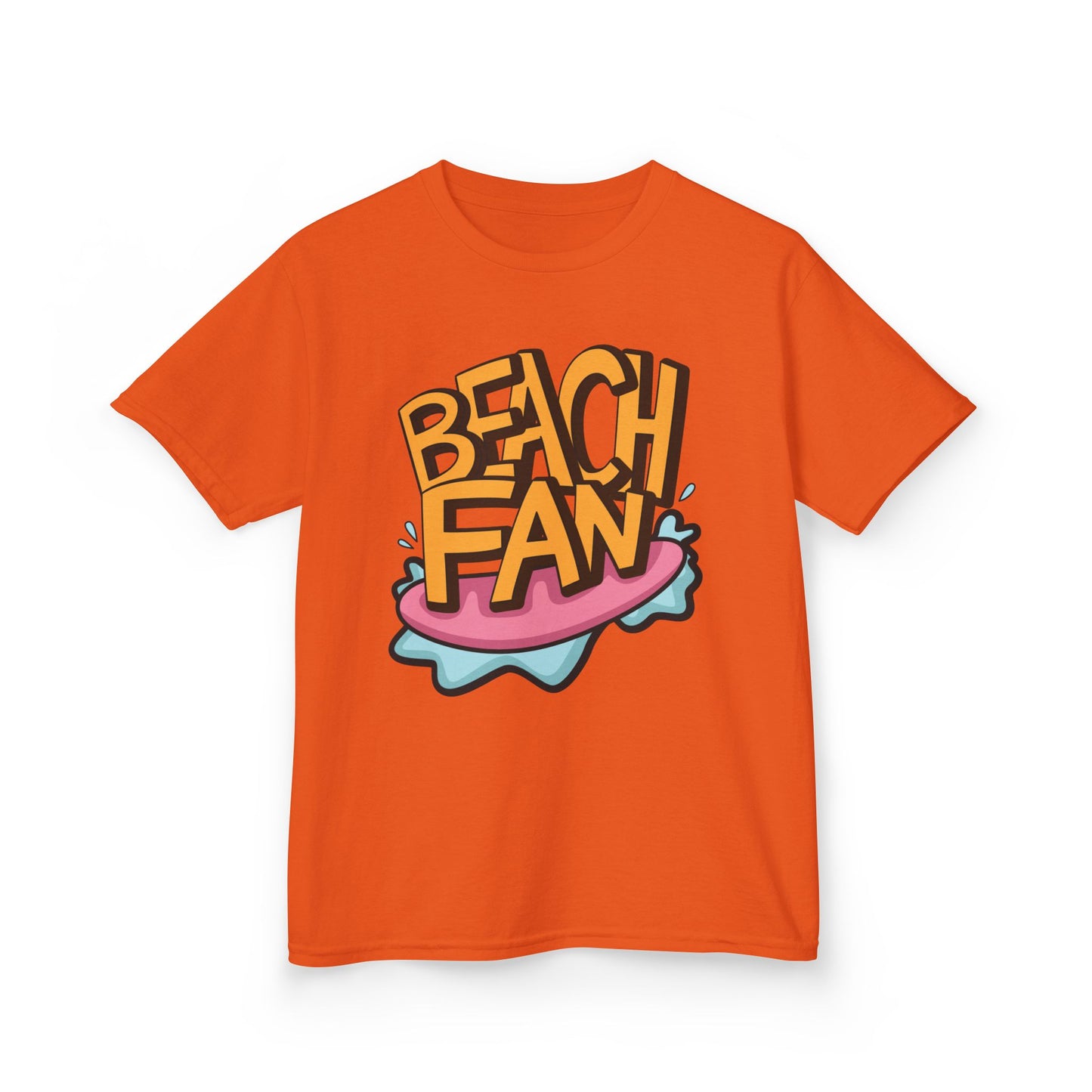 BEACH FAN TYPOGRAPHY