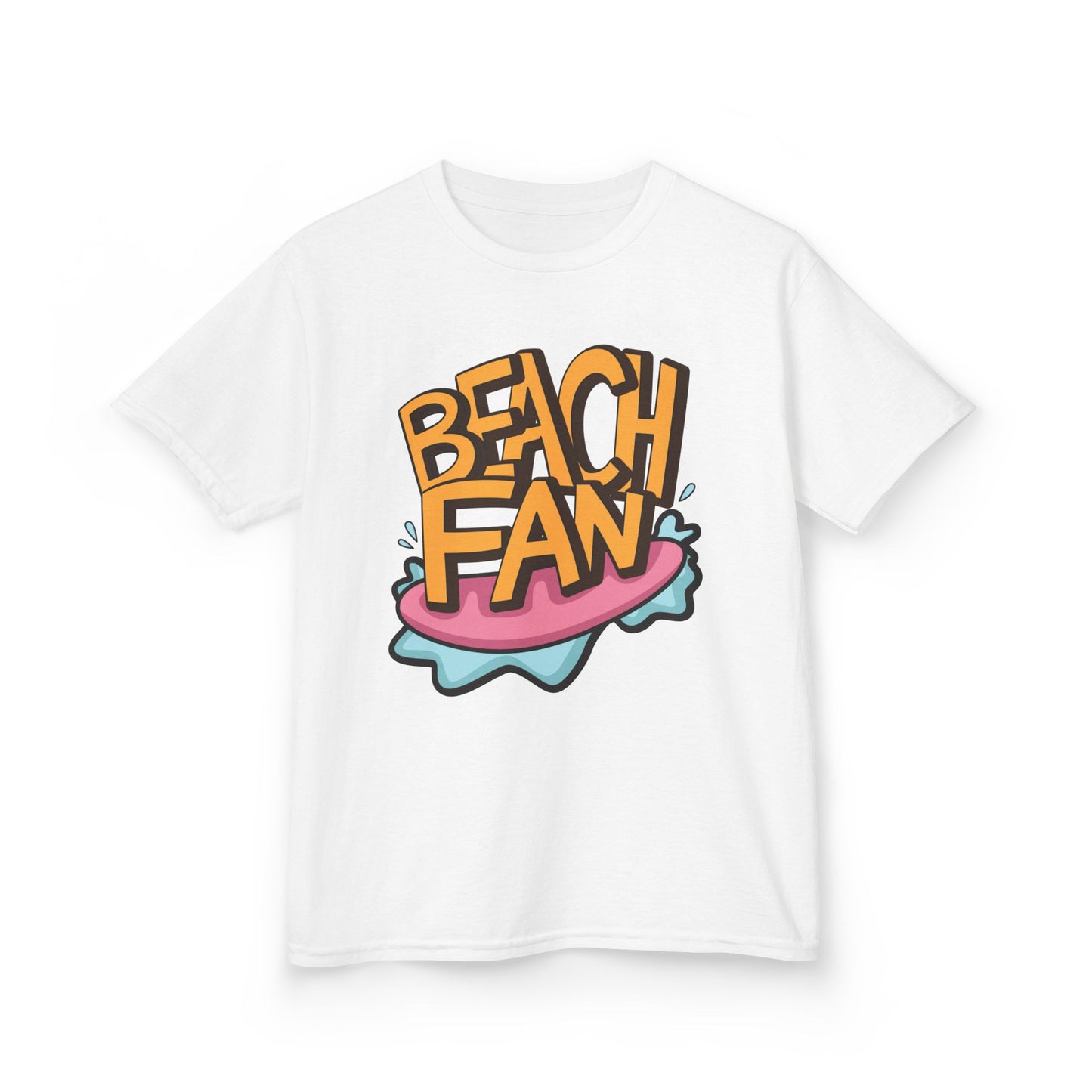 BEACH FAN TYPOGRAPHY
