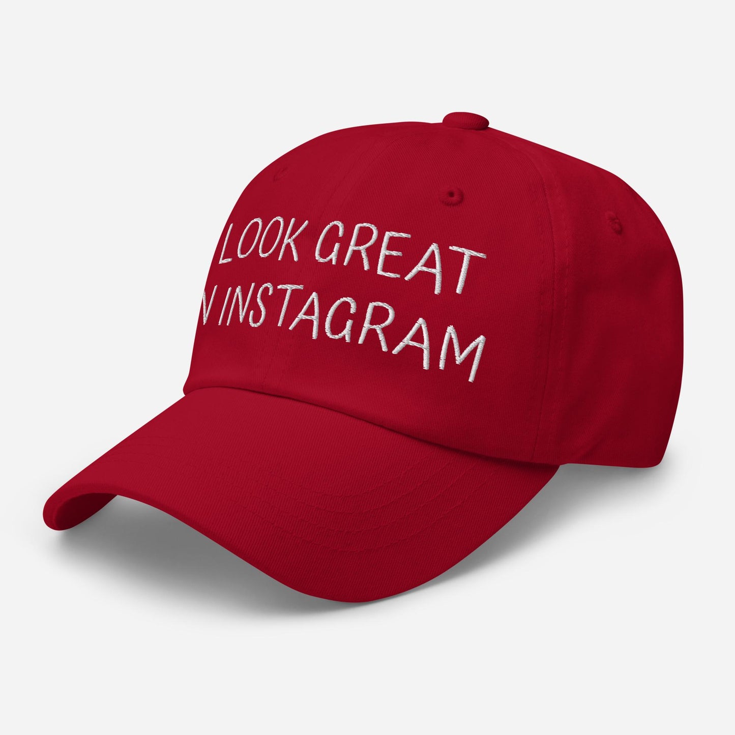 Funny Embroidered Instagram Hat - Trendy Aesthetic Dad Cap