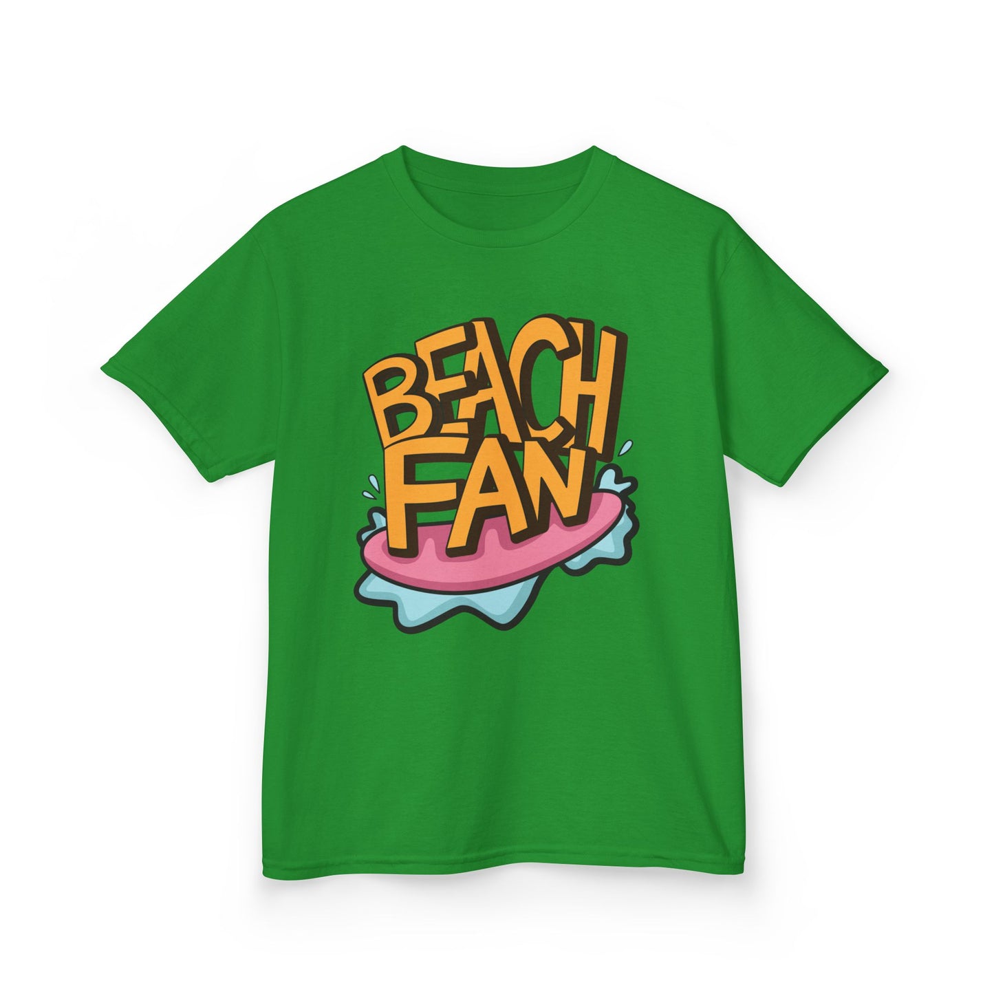BEACH FAN TYPOGRAPHY