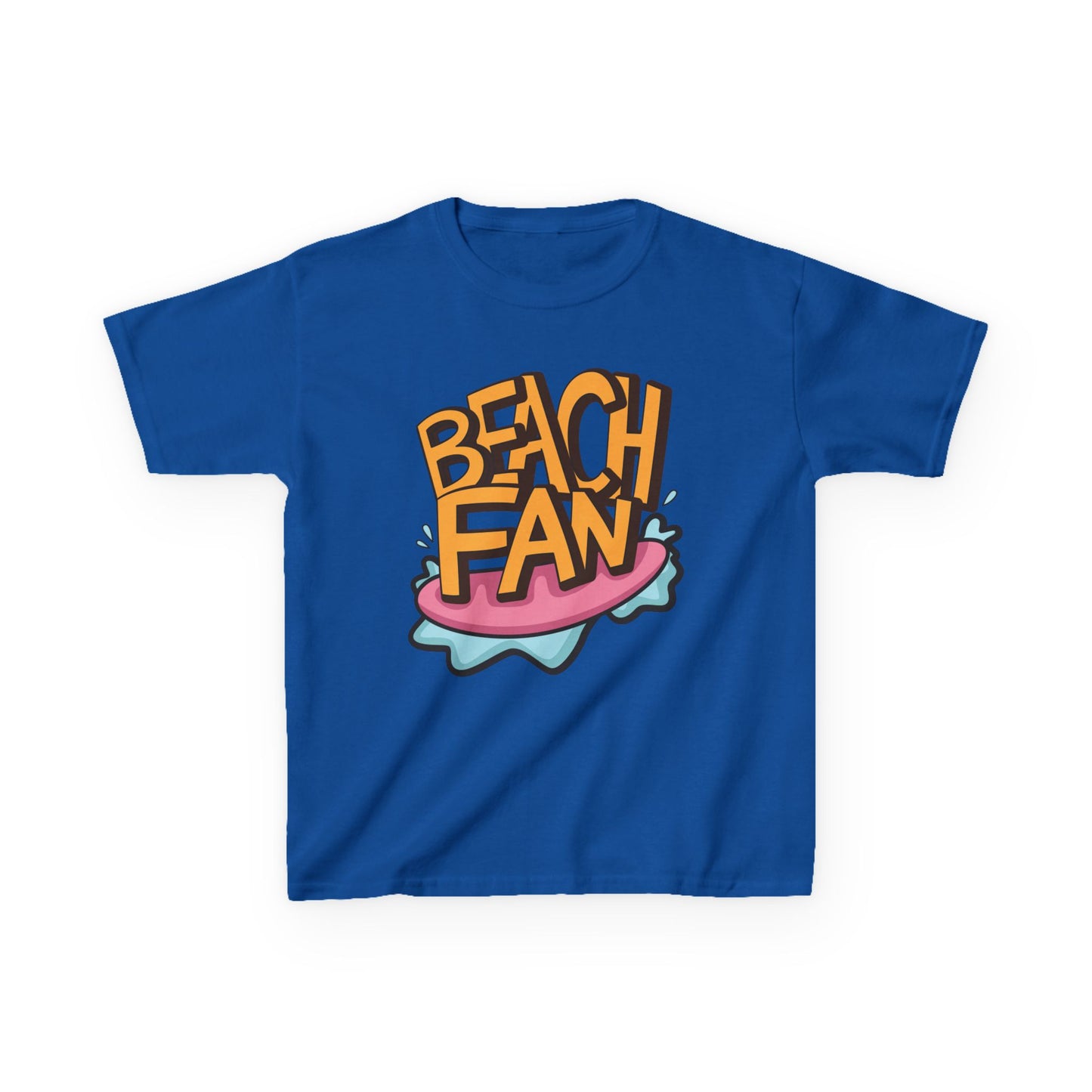 BEACH FAN TYPOGRAPHY