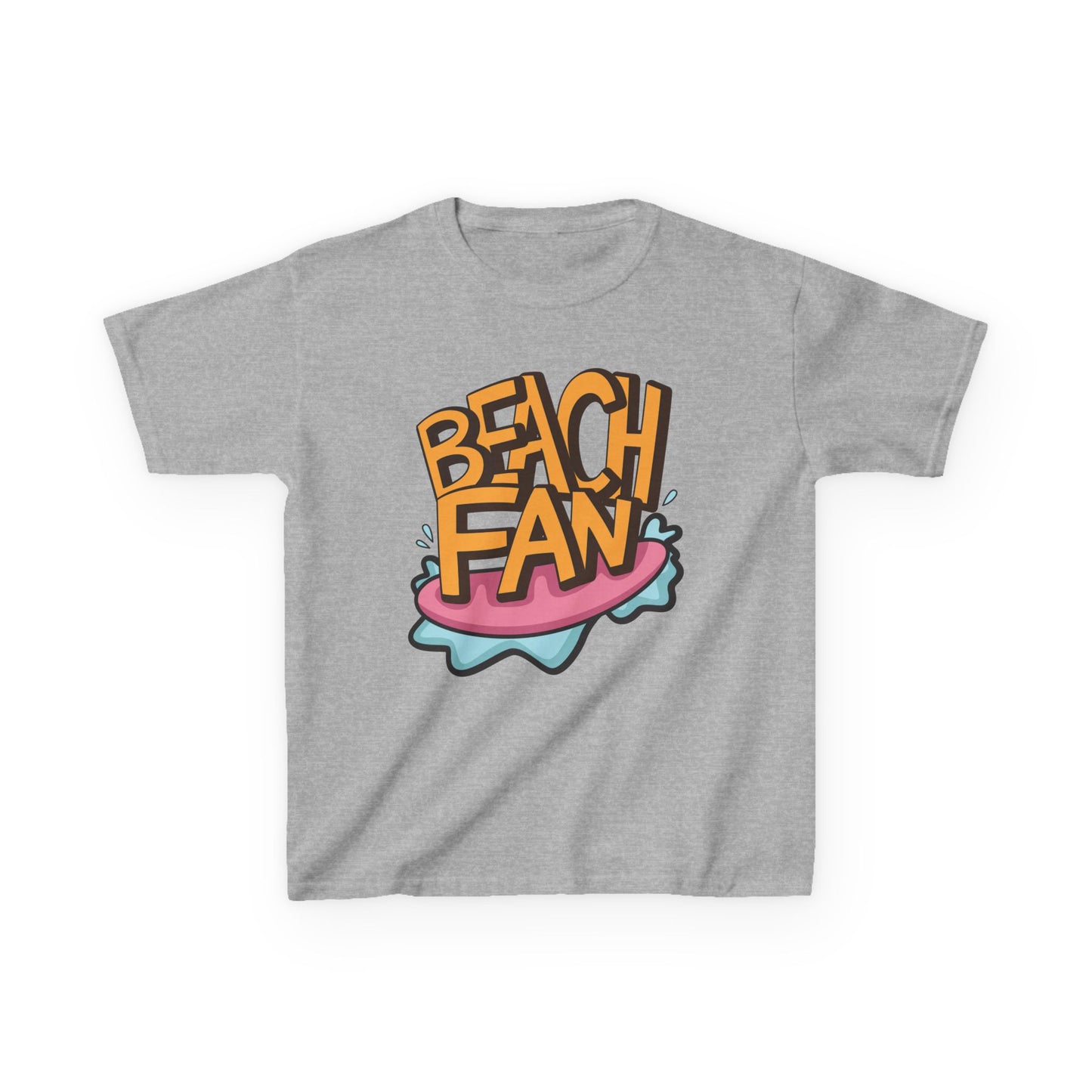 BEACH FAN TYPOGRAPHY