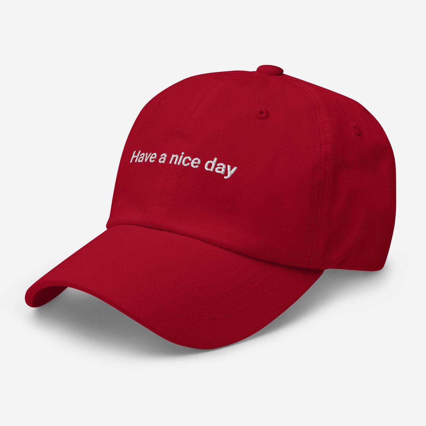 Embroidered Dad Hat - Funny Adjustable Baseball Cap