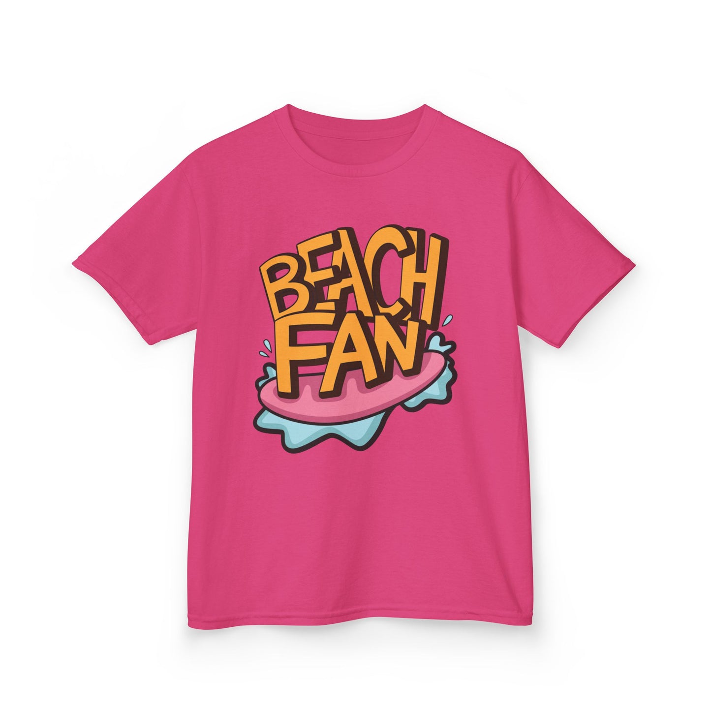 BEACH FAN TYPOGRAPHY