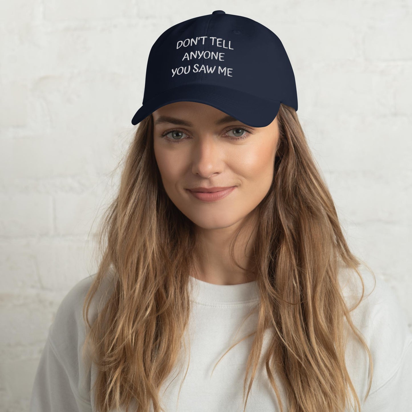 Embroidered Dad Hat - Funny Adjustable Baseball Cap