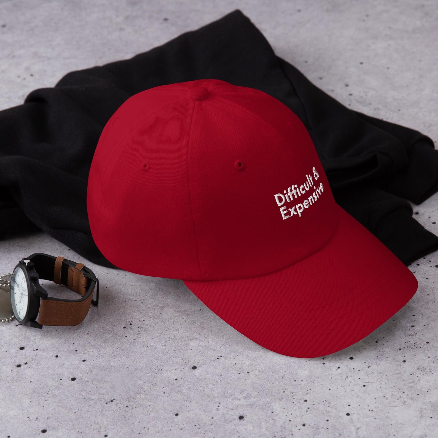 Funny Embroidered Dad Hat - Sarcastic Adjustable Baseball Cap