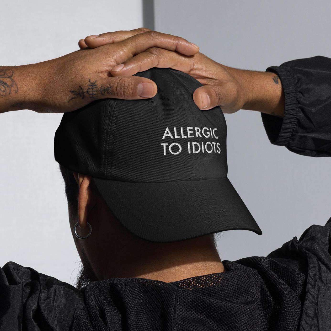 Embroidered Dad Hat - Funny Adjustable Baseball Cap for Men
