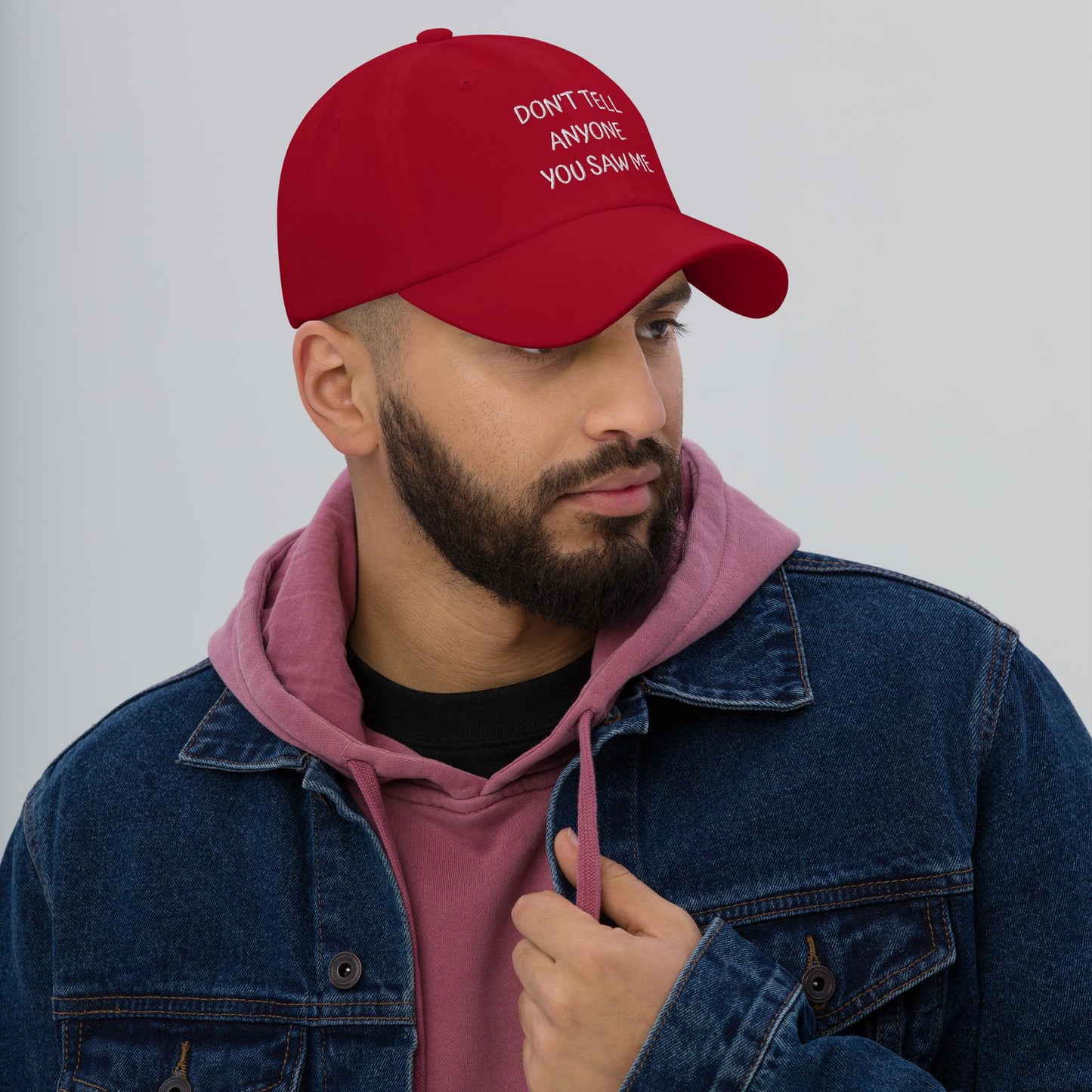 Embroidered Dad Hat - Funny Adjustable Baseball Cap
