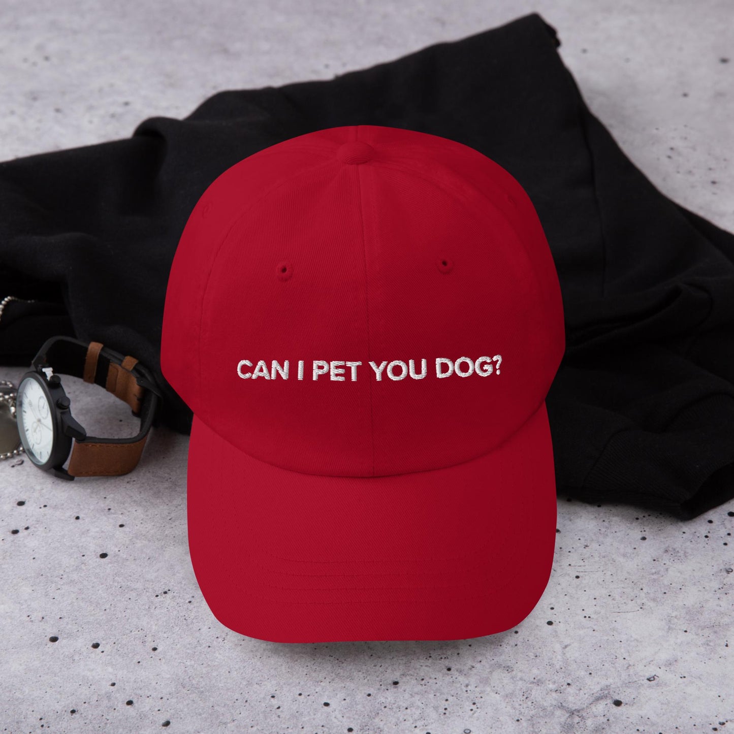 Dog Lover Hat - Funny Adjustable Embroidered Baseball Cap