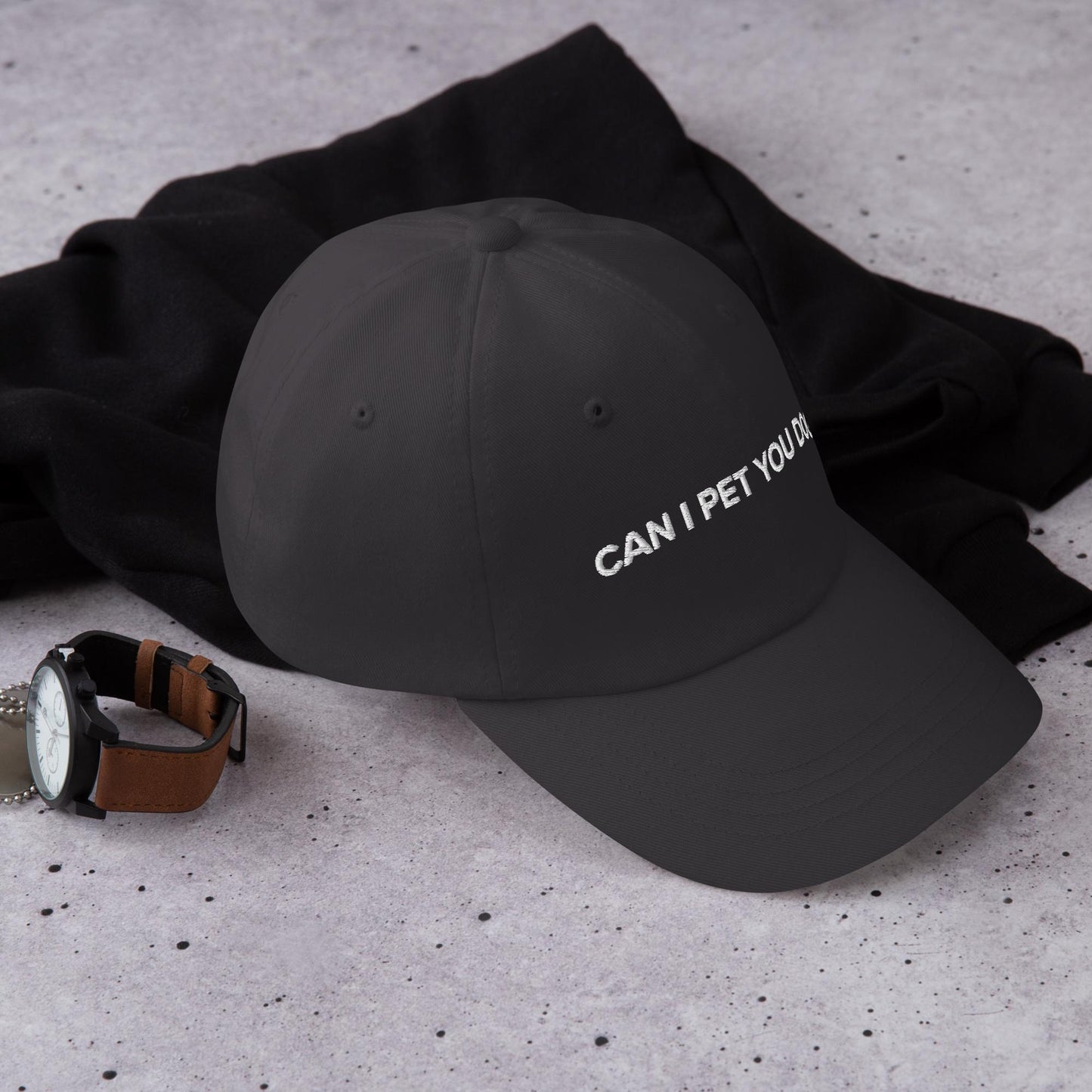 Dog Lover Hat - Funny Adjustable Embroidered Baseball Cap