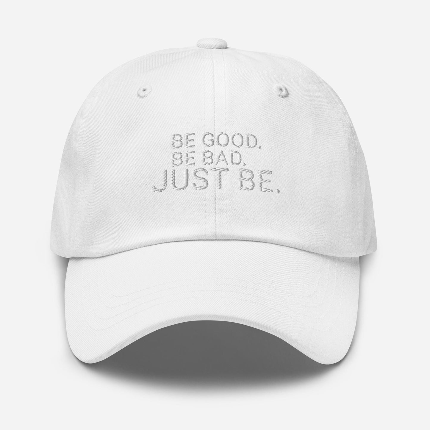 Motivational Embroidered Dad Hat - Adjustable Baseball Cap with Positive Message