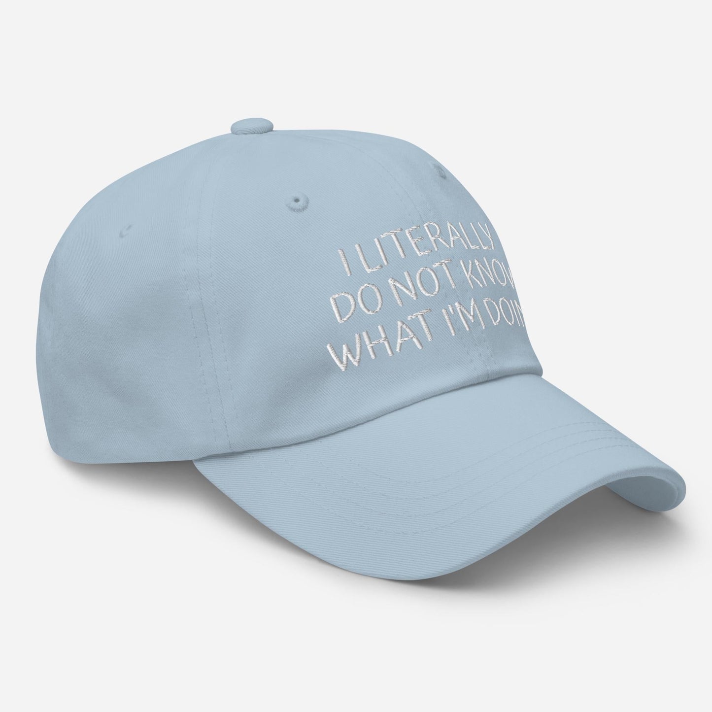 Funny Embroidered Hat - I Dont Know What Im Doing Baseball Cap