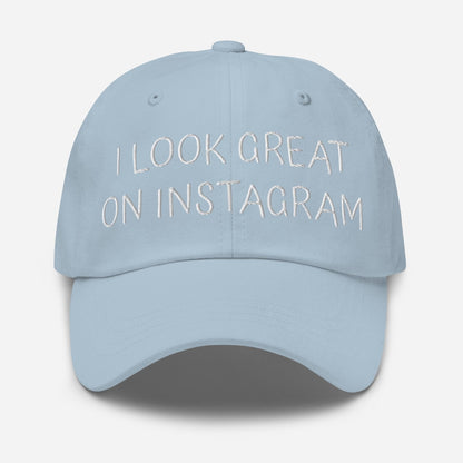 Funny Embroidered Instagram Hat - Trendy Aesthetic Dad Cap
