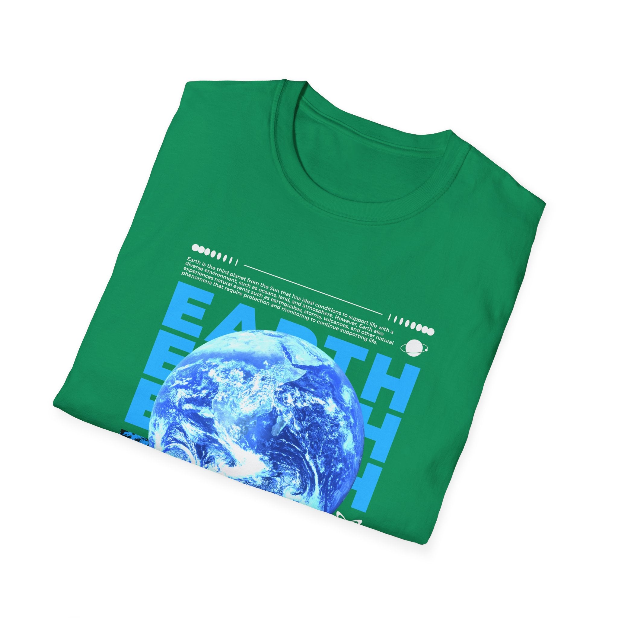 Cosmic Womens Tee - Earth Graphic Shirt