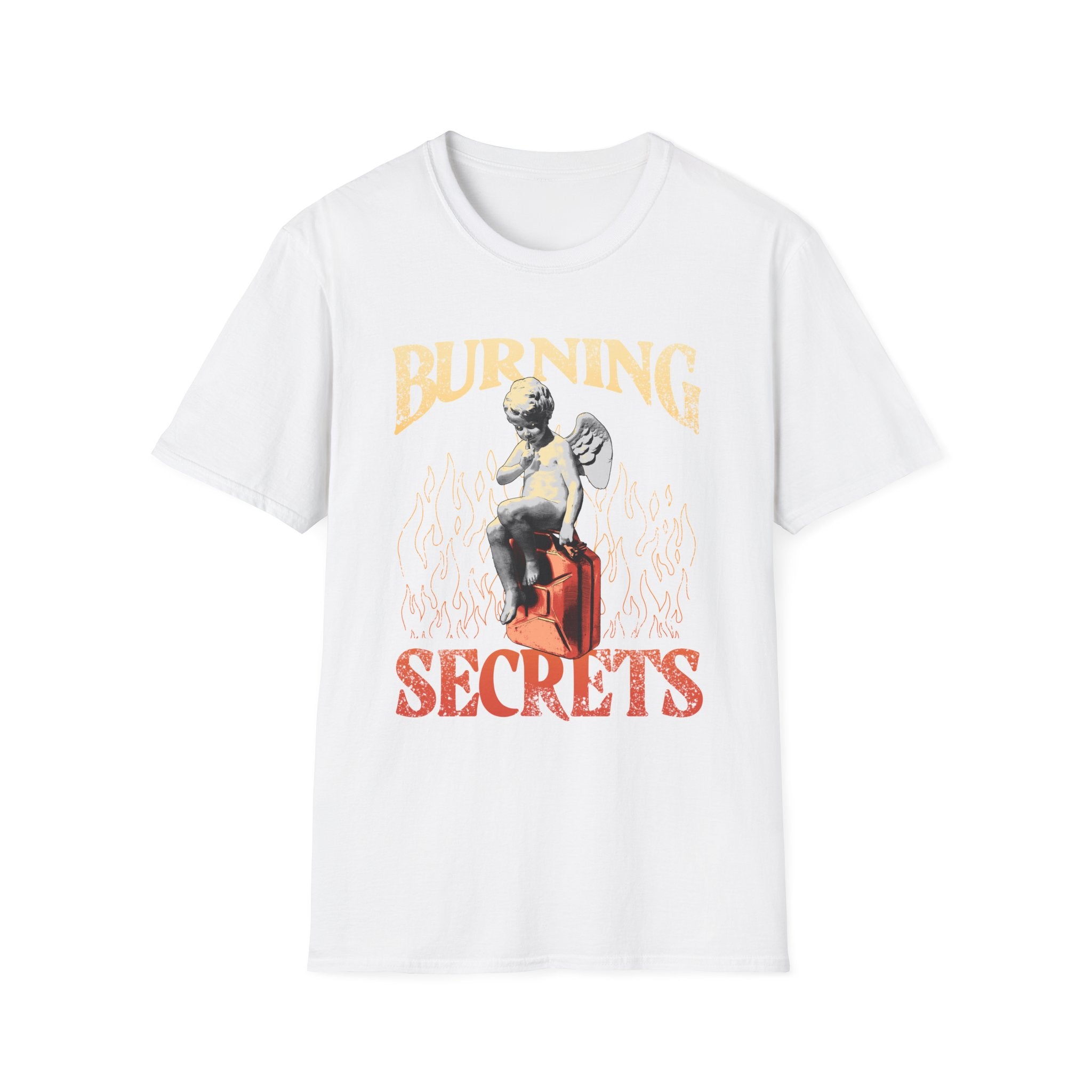 Retro Graphic Tee - Vintage Cherub Shirt