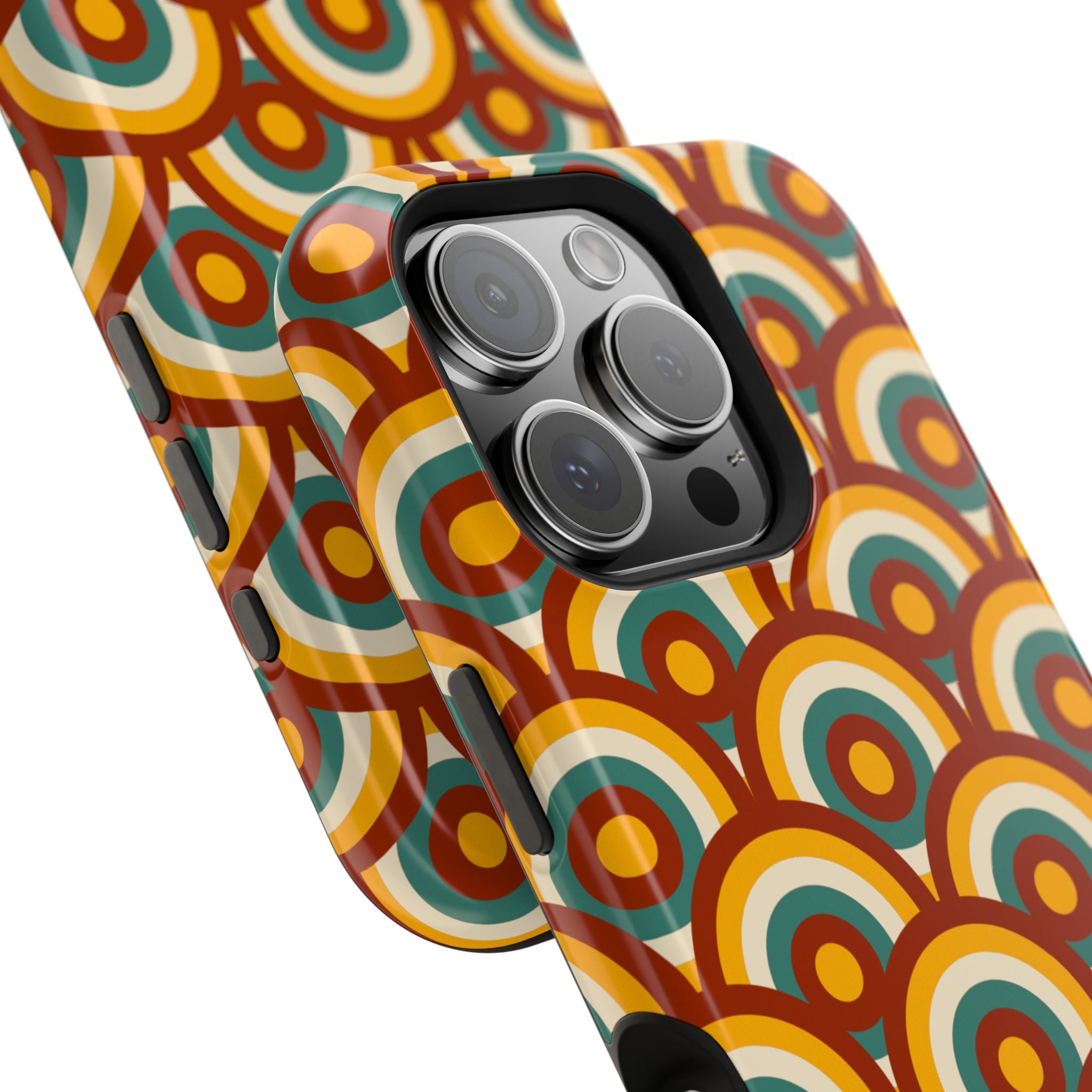 Retro iPhone Case - Geometric Phone Cover