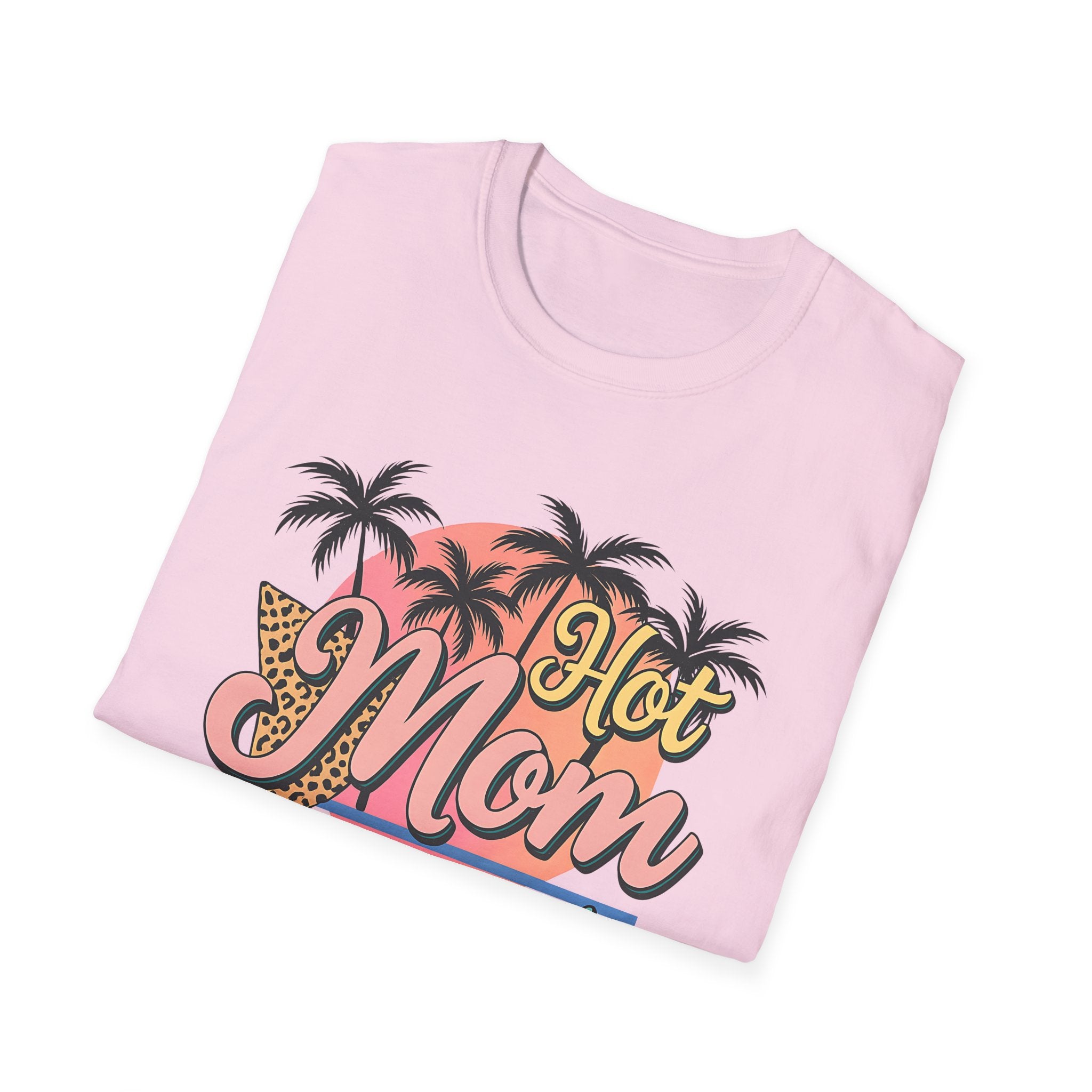 Tropical Retro T-Shirt - Hot Mom Summer Tee