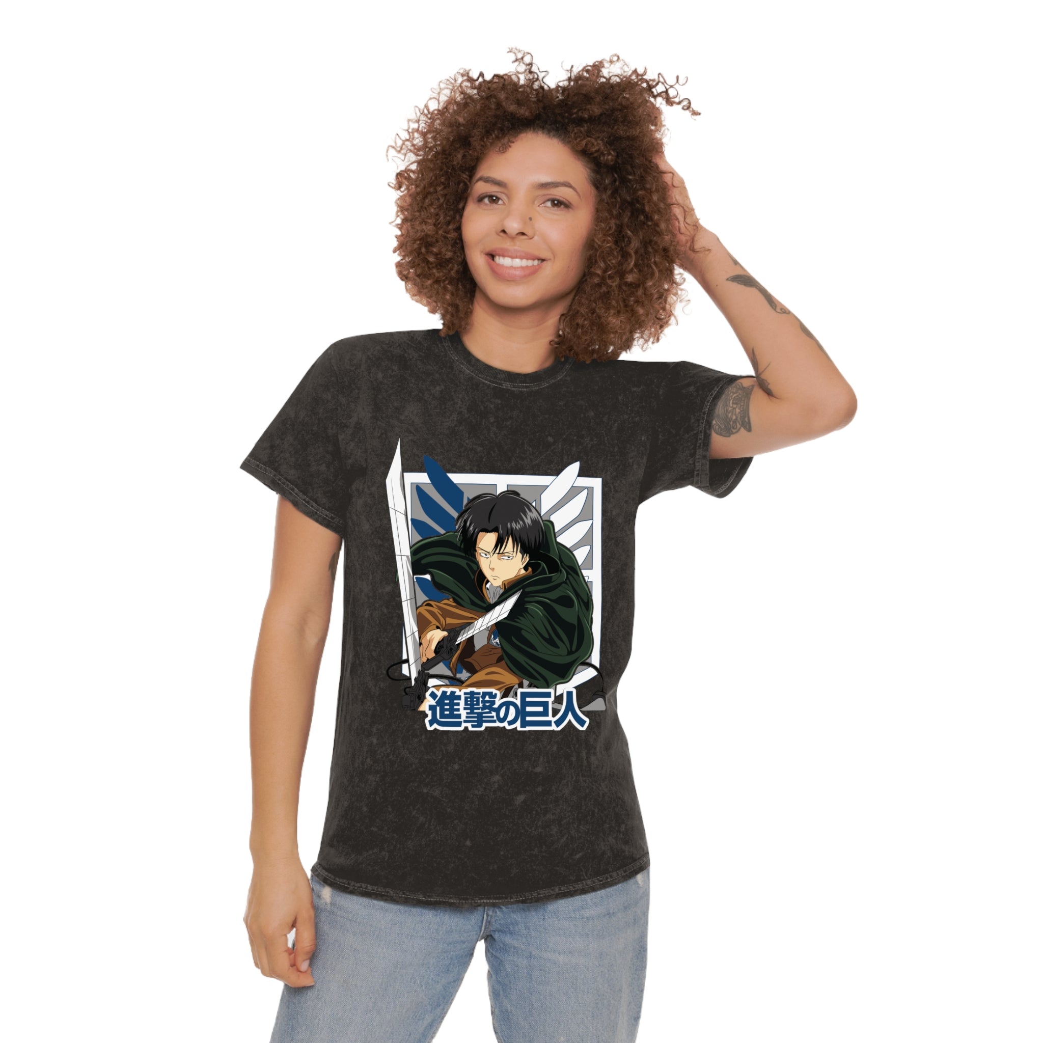 Mineral Wash T-Shirt - Anime