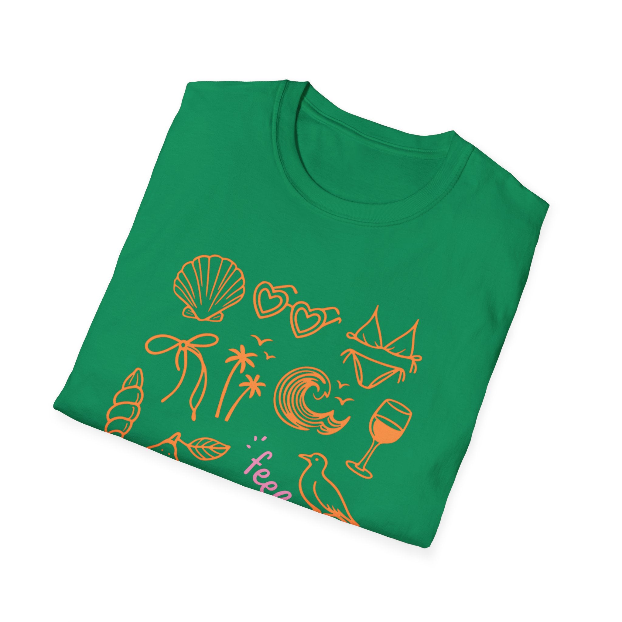 Beach Graphic Tee - Feelin Beachy Shirt