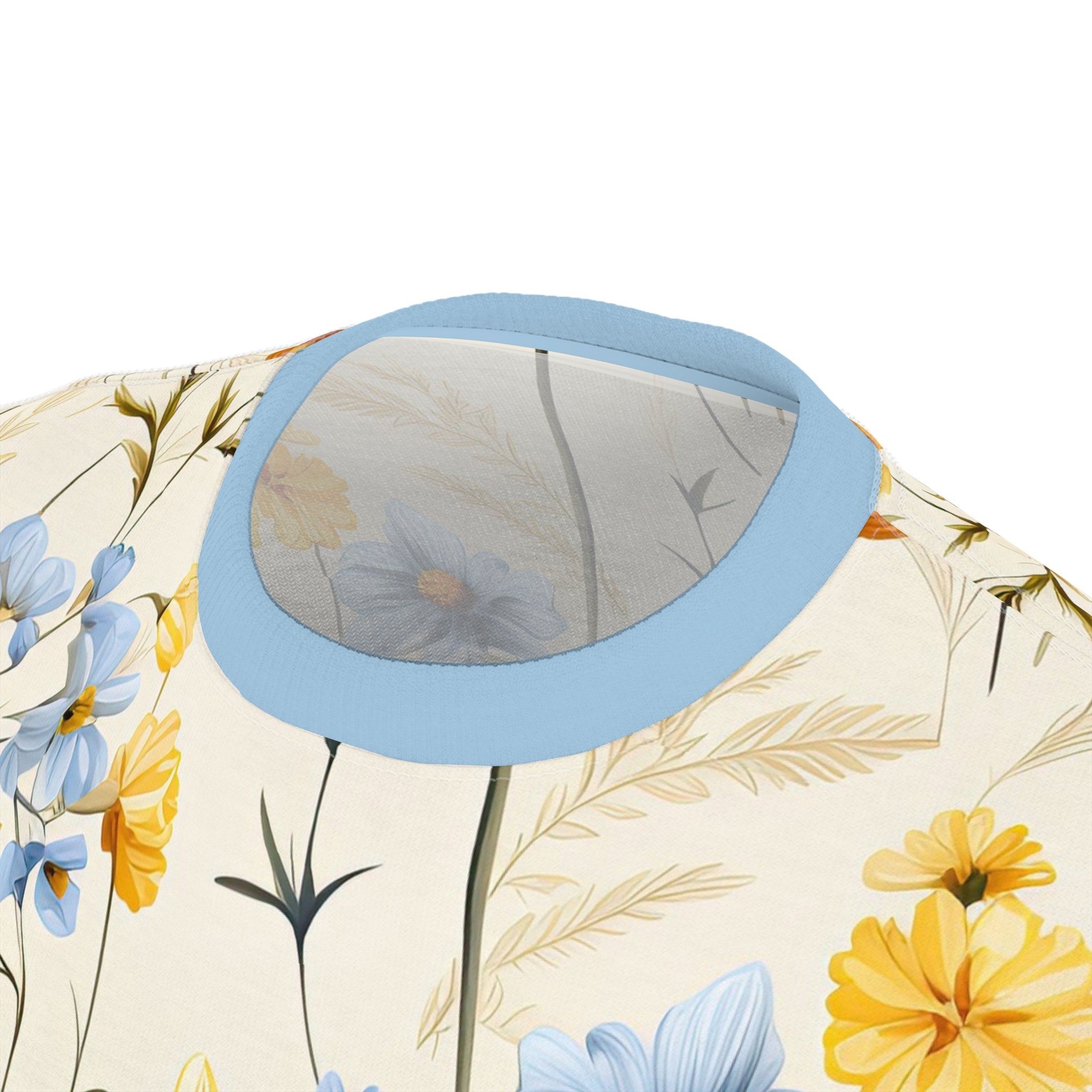 Wild Florals Unisex Tee - Cut & Sew T-Shirt