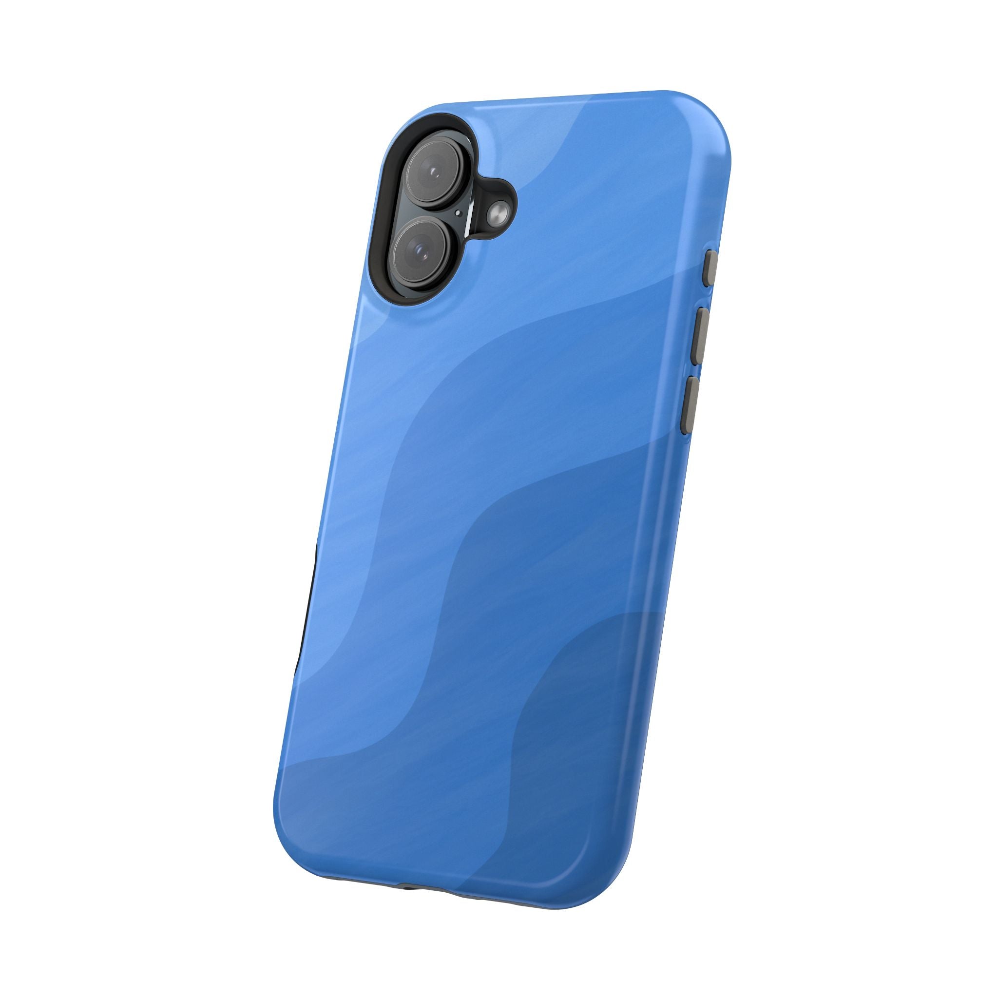 Oceanic iPhone Case - Blue Wave Art