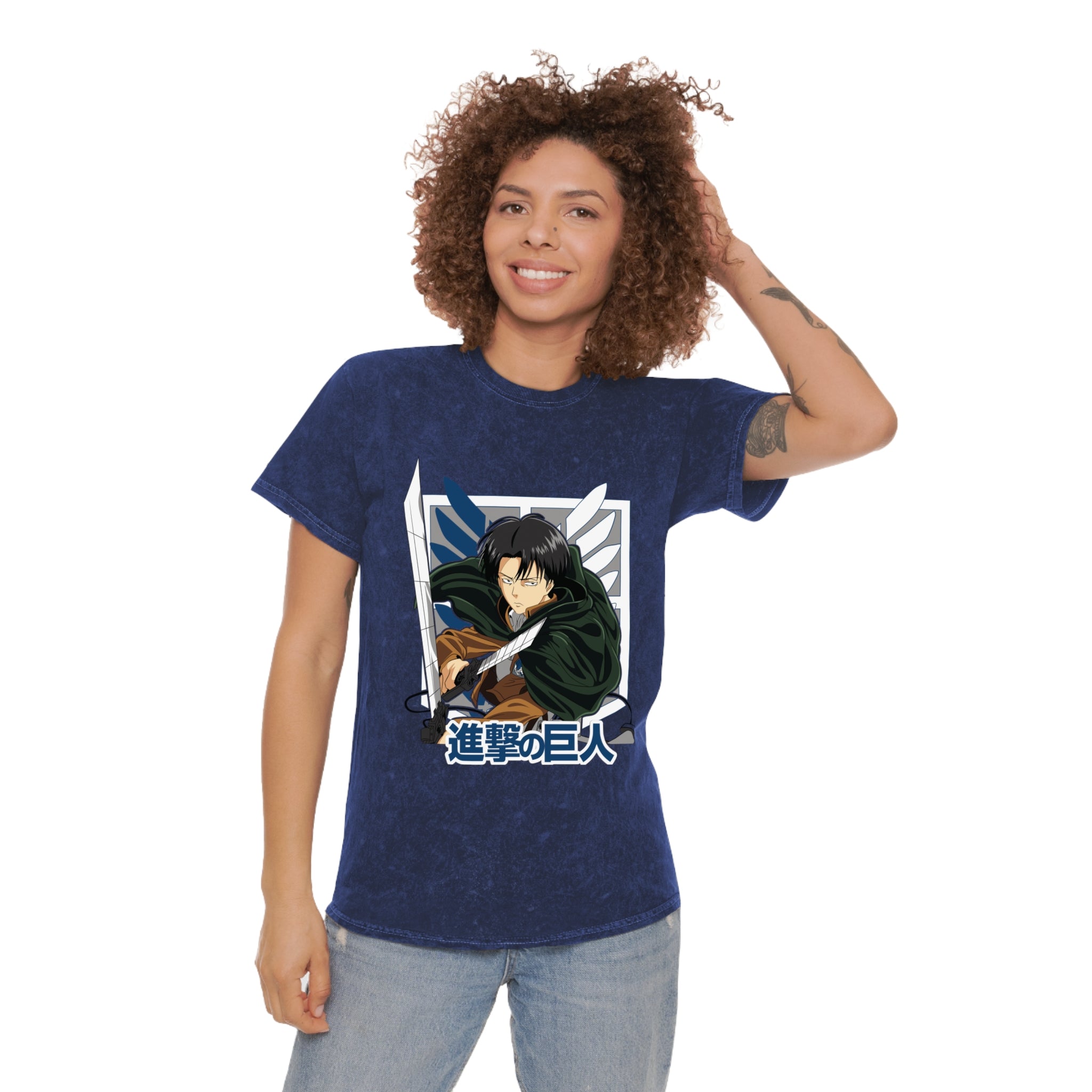 Mineral Wash T-Shirt - Anime
