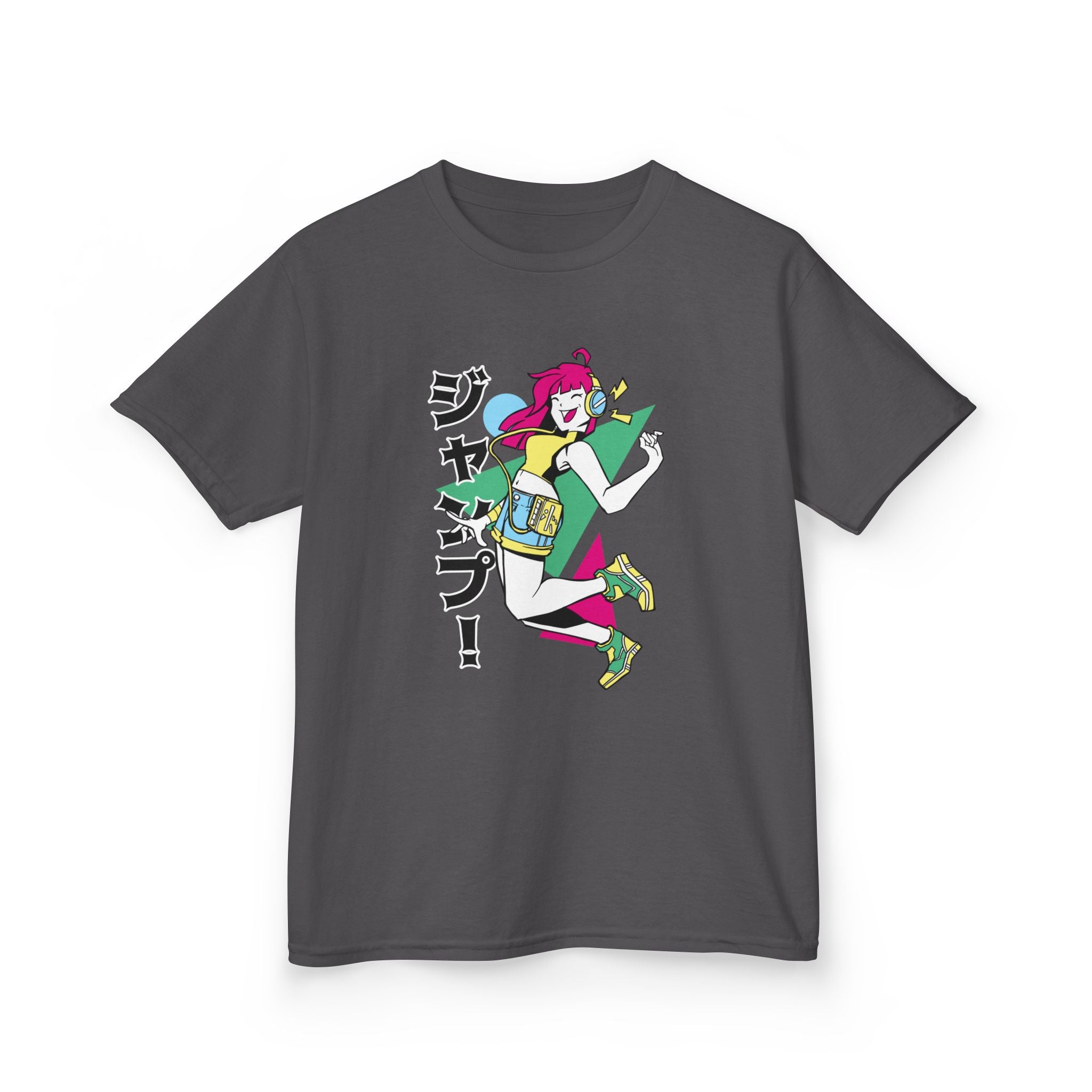 Retro Pop Kids Tee - Anime Girl Shirt