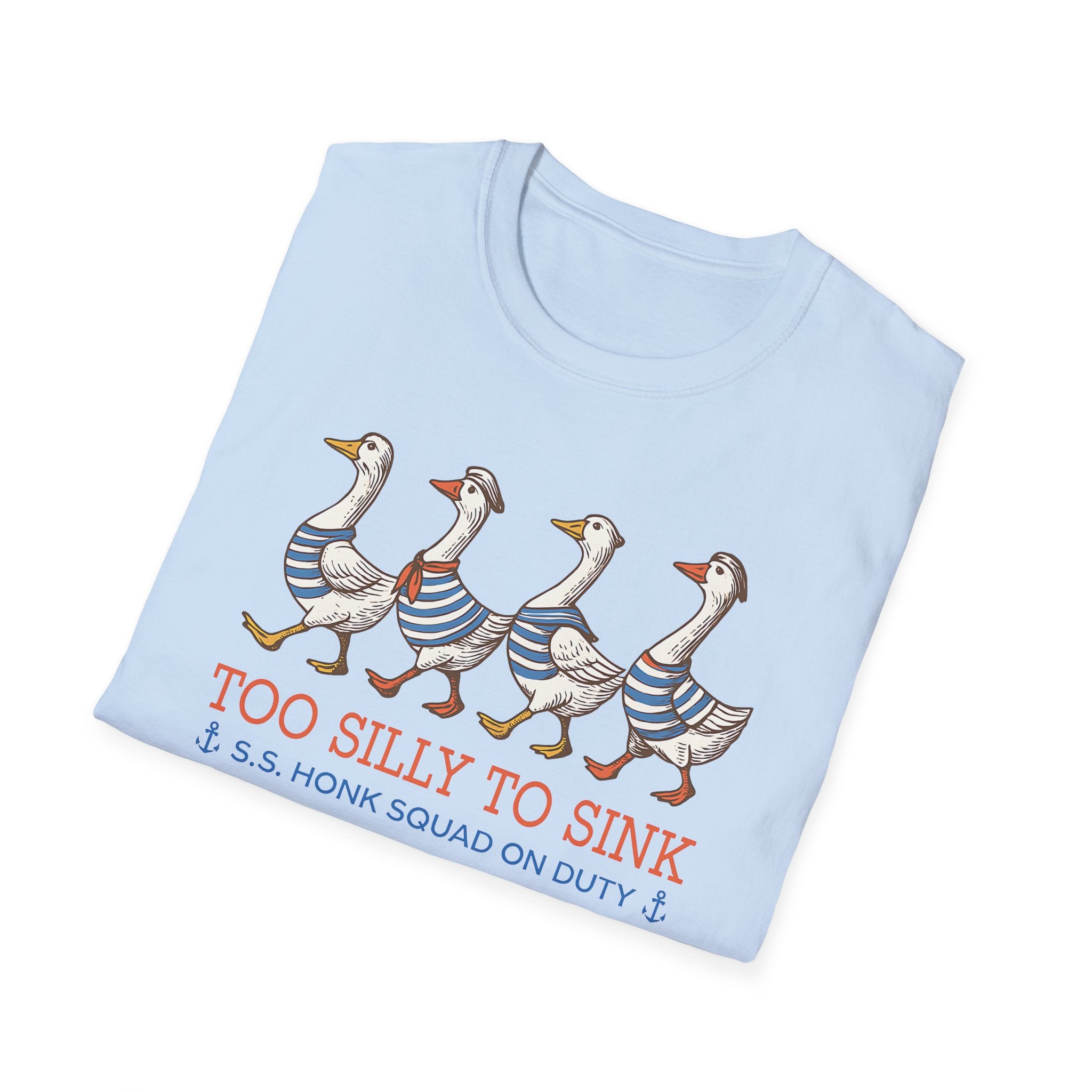 Nautical Duck Tee - Silly Cartoon Shirt