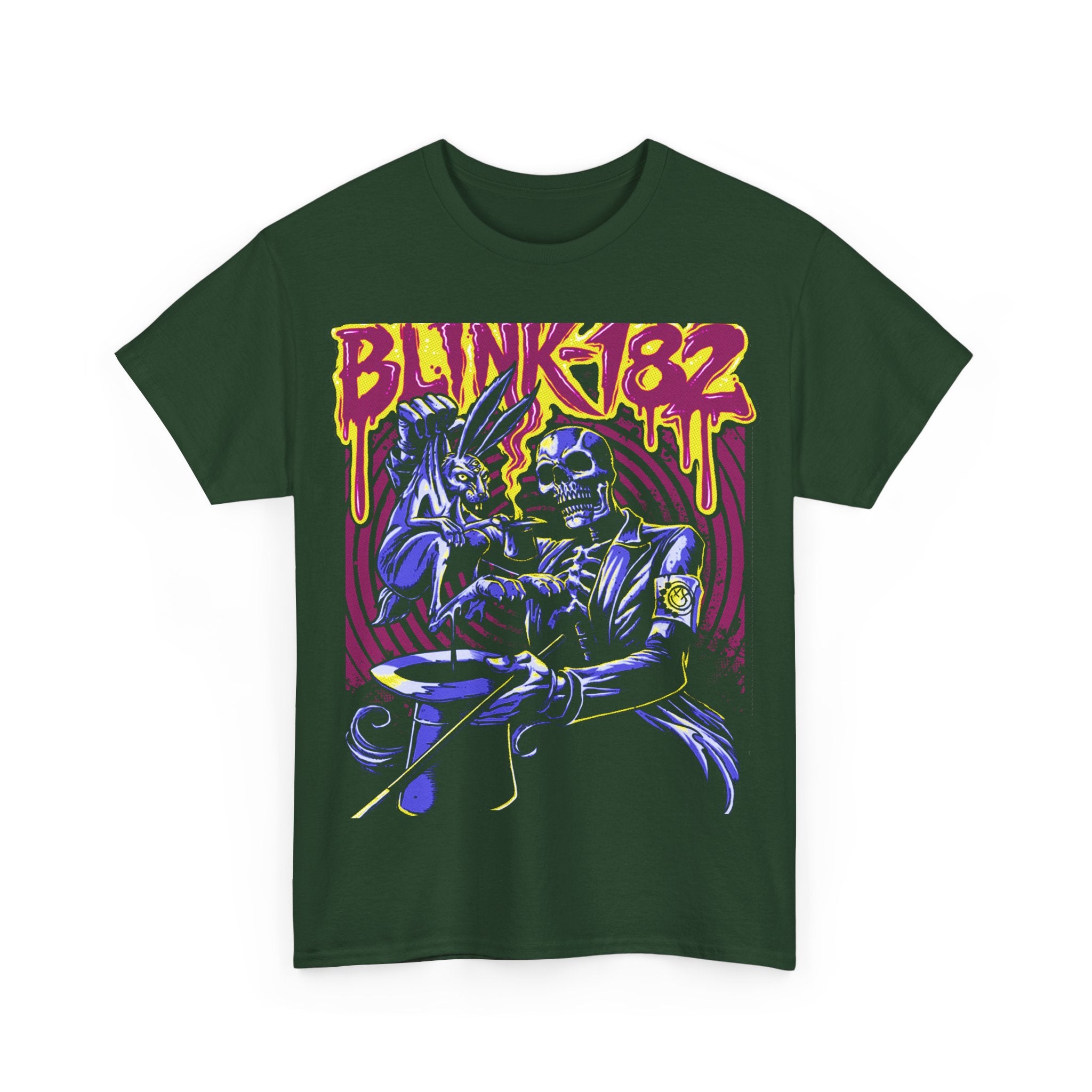 Surreal Skeleton Shirt - Blink 182 Tee
