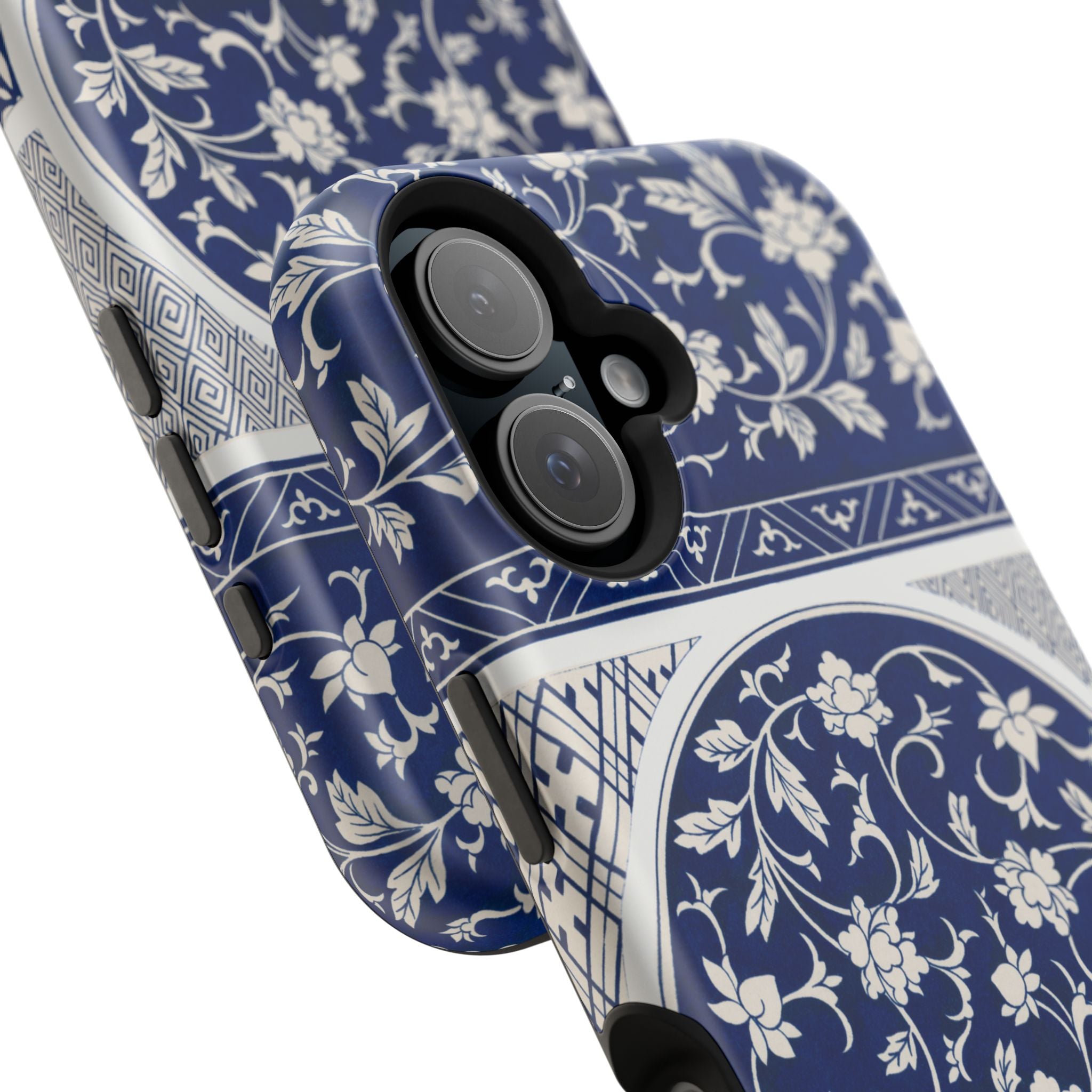 Traditional Chinese iPhone Case - Blue White Floral Case