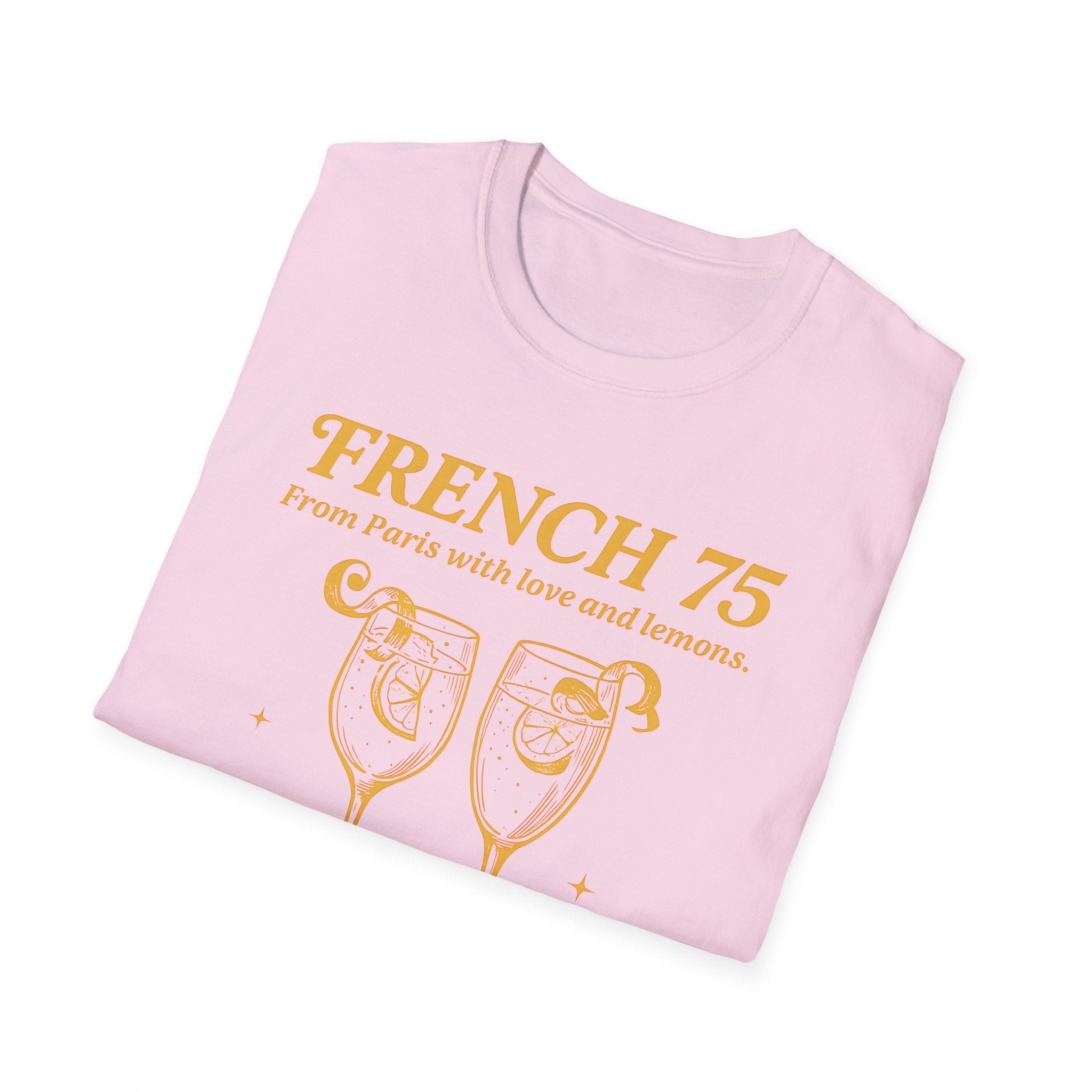 Vintage Womens Tee - French 75 Shirt