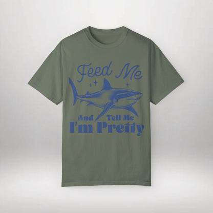 Funny Shark Shirt - Comfort Colors Ocean Lover Tee