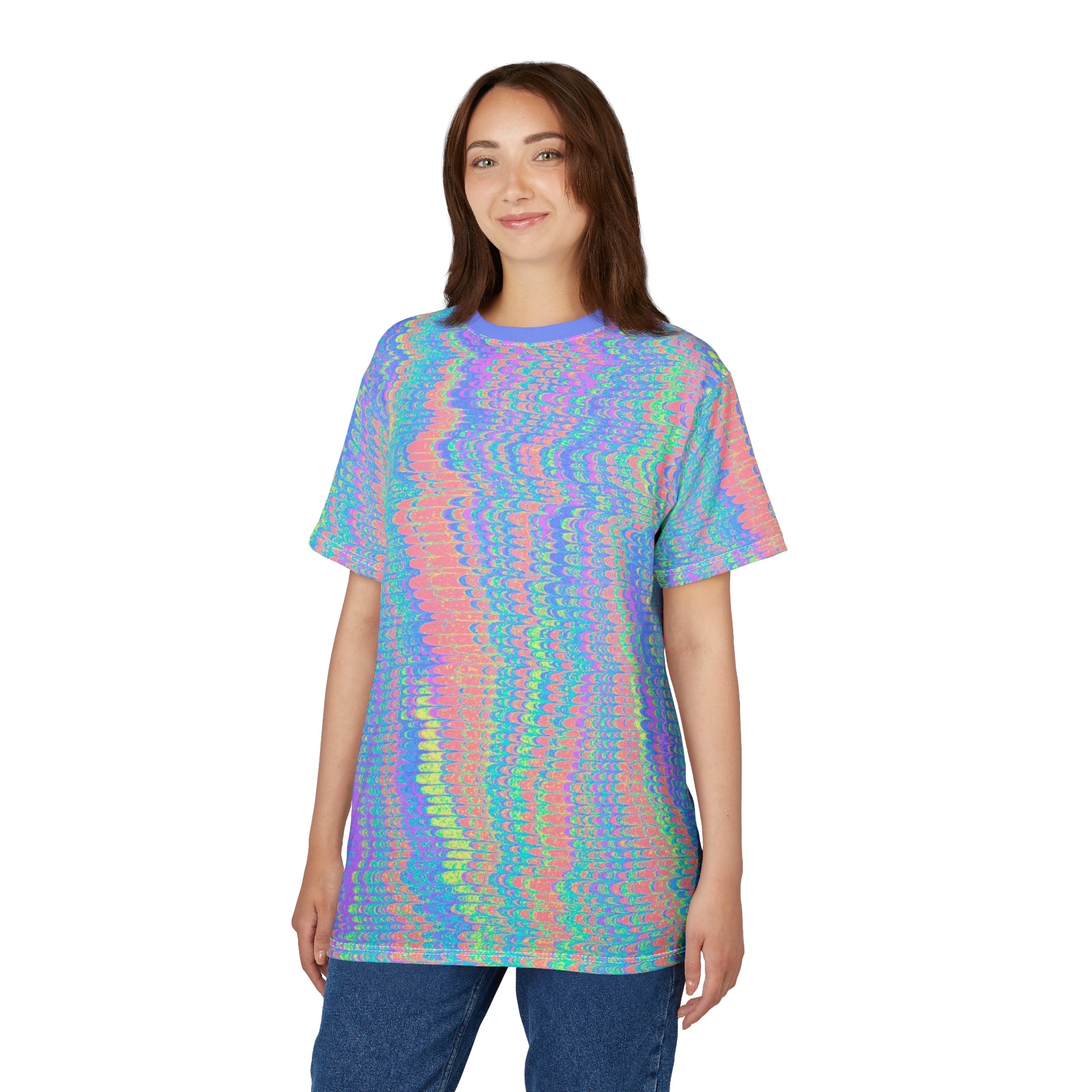 Psychedelic Tee - Unisex Cut & Sew T-Shirt