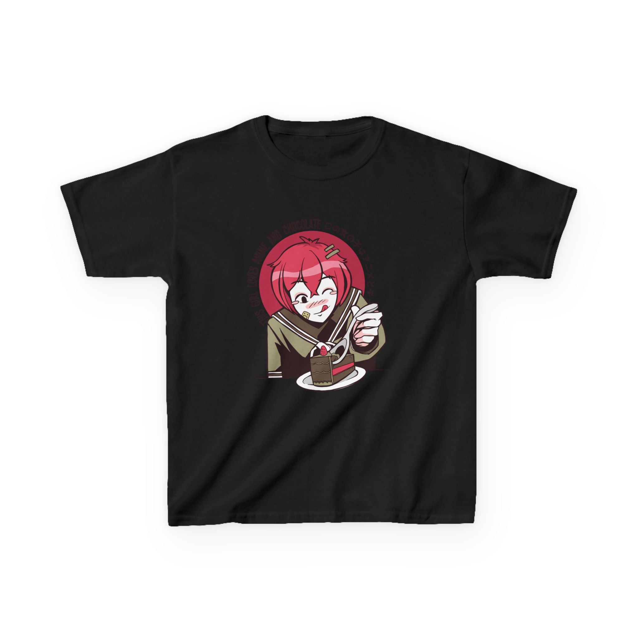 Anime Girl T-Shirt - Playful Kids Tee