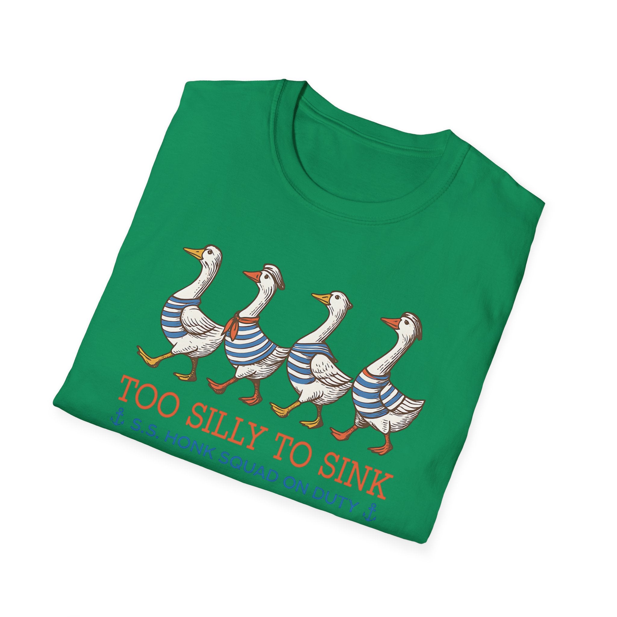 Nautical Duck Tee - Silly Cartoon Shirt