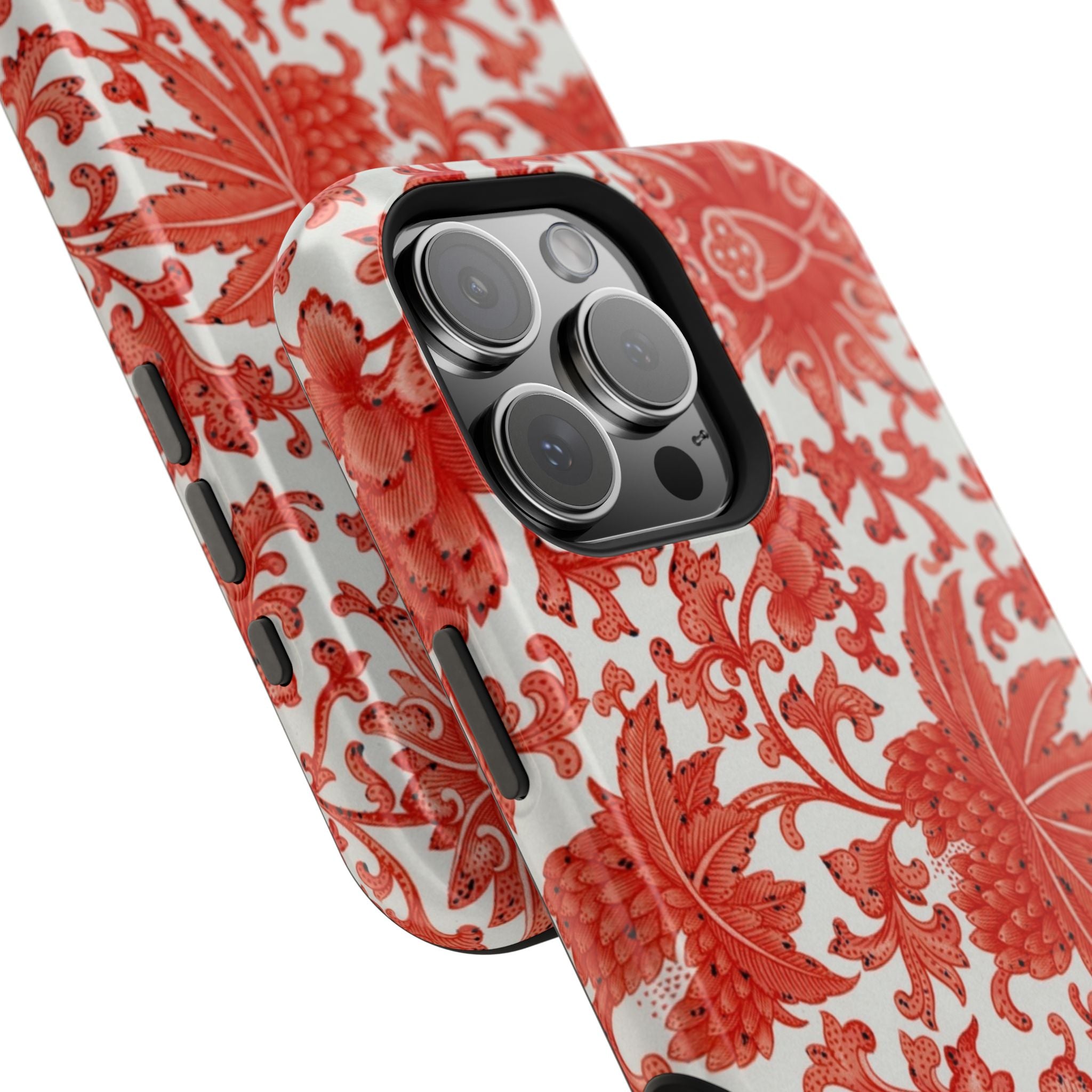 Traditional Magnetic Case - iPhone 16 Floral